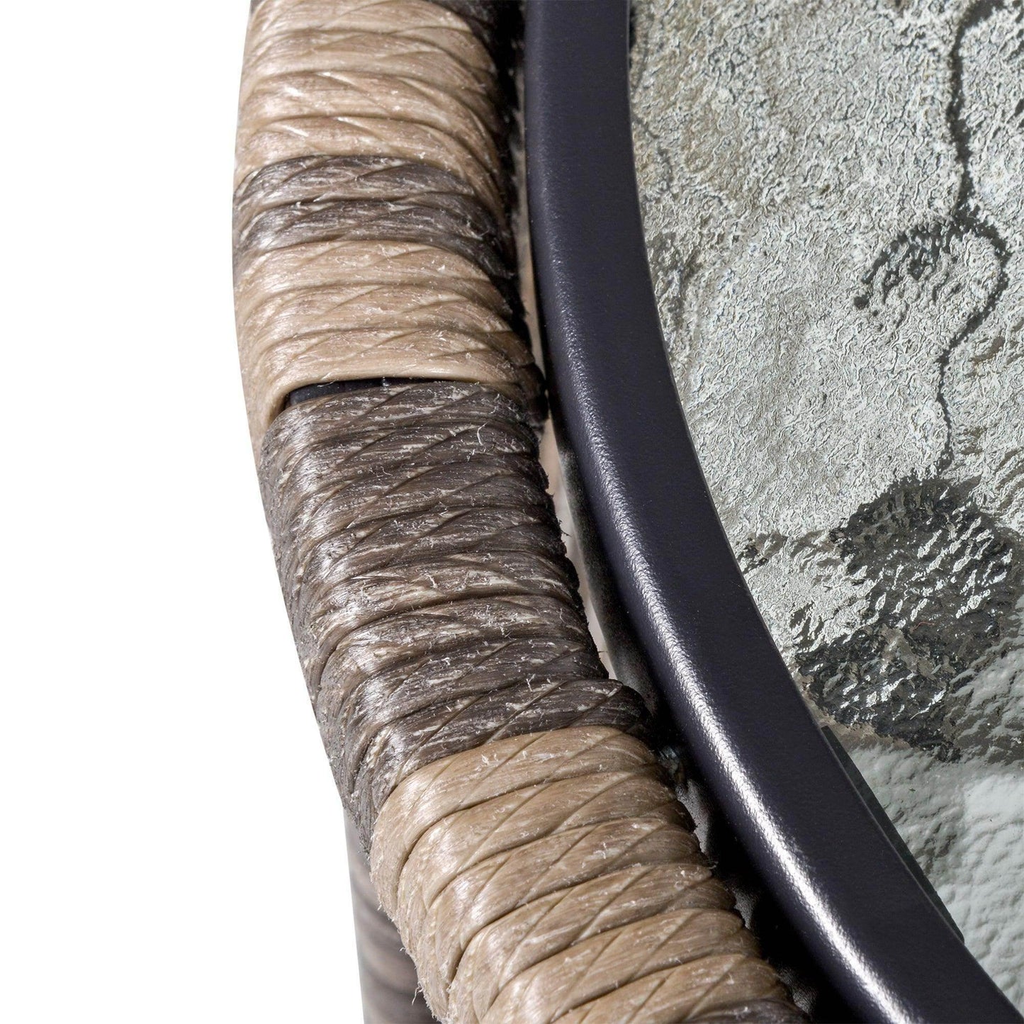 Outsunny Outdoor Bistro Set: Grey Wicker Rattan, 2 Chairs + Table - ALL4U RETAILER LTD