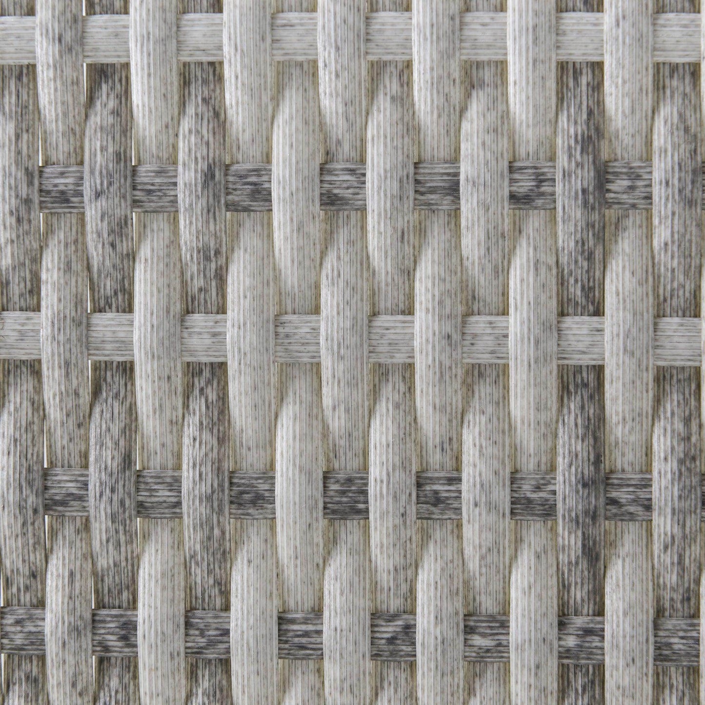 Outsunny Grey Rattan Patio Chair - All Weather, Padded Cushion - ALL4U RETAILER LTD