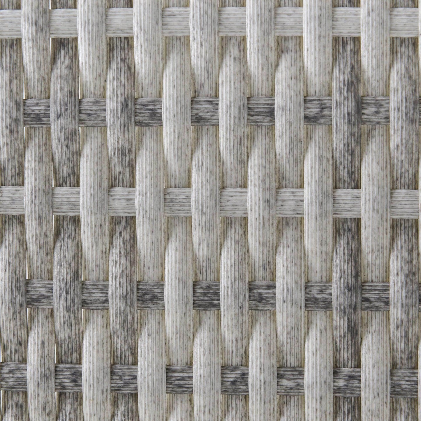 Outsunny Grey Rattan Patio Chair - All Weather, Padded Cushion - ALL4U RETAILER LTD