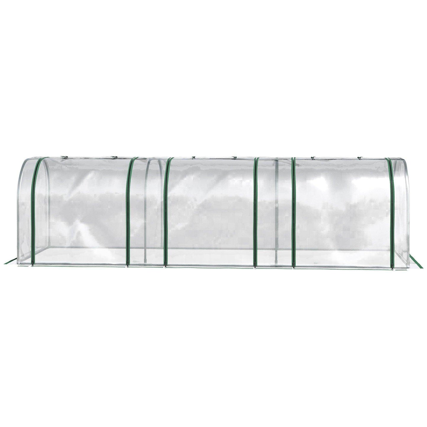 Outsunny PVC Tunnel Greenhouse: Clear, Compact & Durable - ALL4U RETAILER LTD