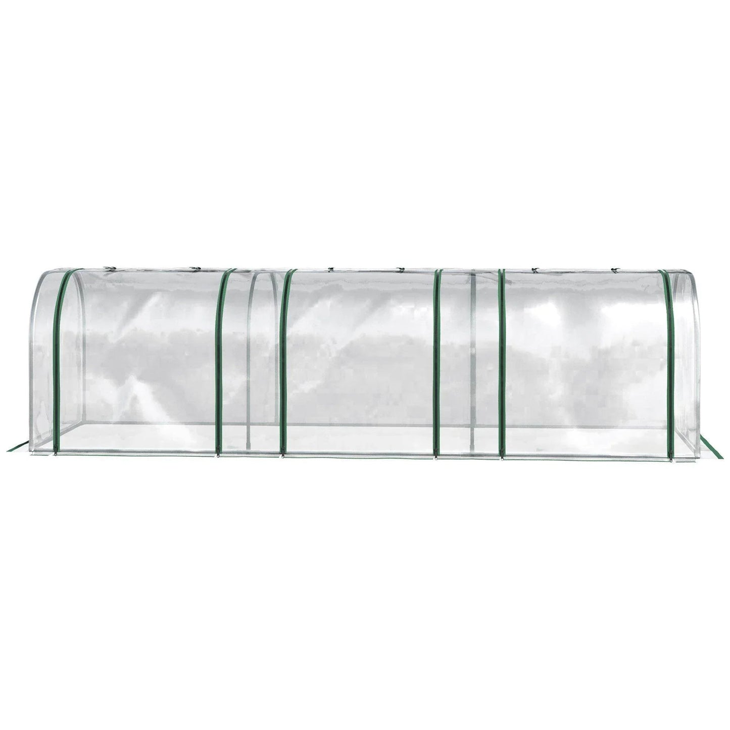 Outsunny PVC Tunnel Greenhouse: Clear, Compact & Durable - ALL4U RETAILER LTD
