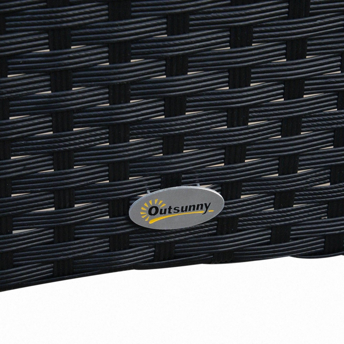 Outsunny Rattan Patio Dining Set - 6-Seater Table & Chairs - ALL4U RETAILER LTD