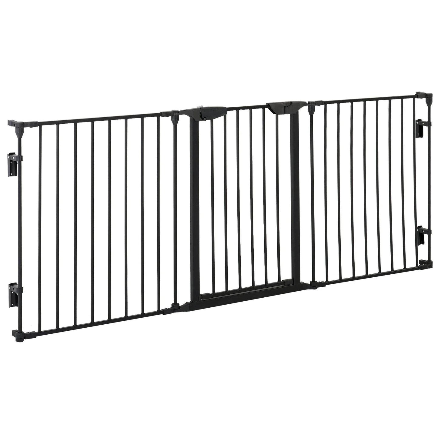 PawHut 3-Panel Pet Safety Gate: Simple and Secure - ALL4U RETAILER LTD
