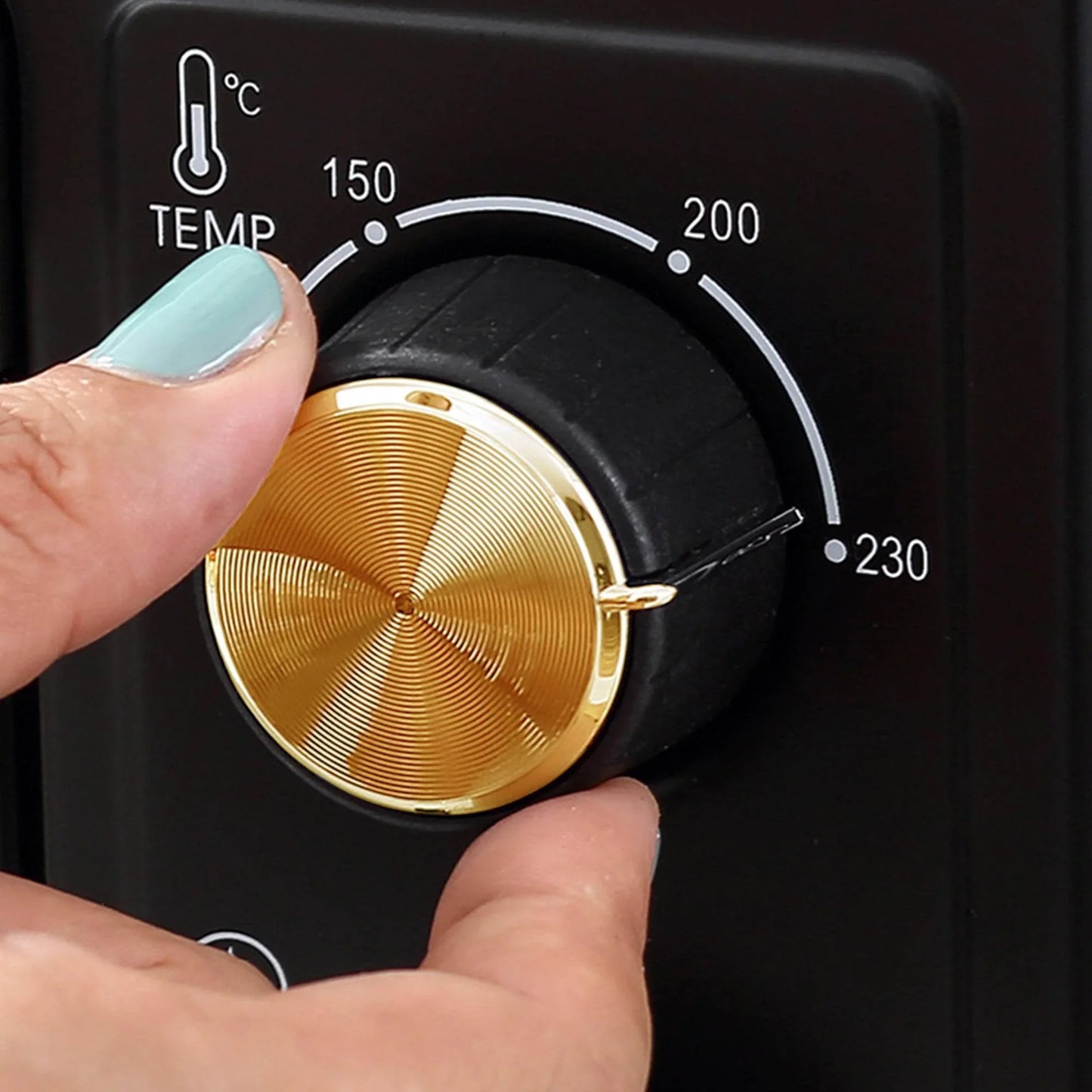 HOMCOM 16L Compact Countertop Electric Oven with Adjustable Temperature and 60-Minute Timer - ALL4U RETAILER LTD