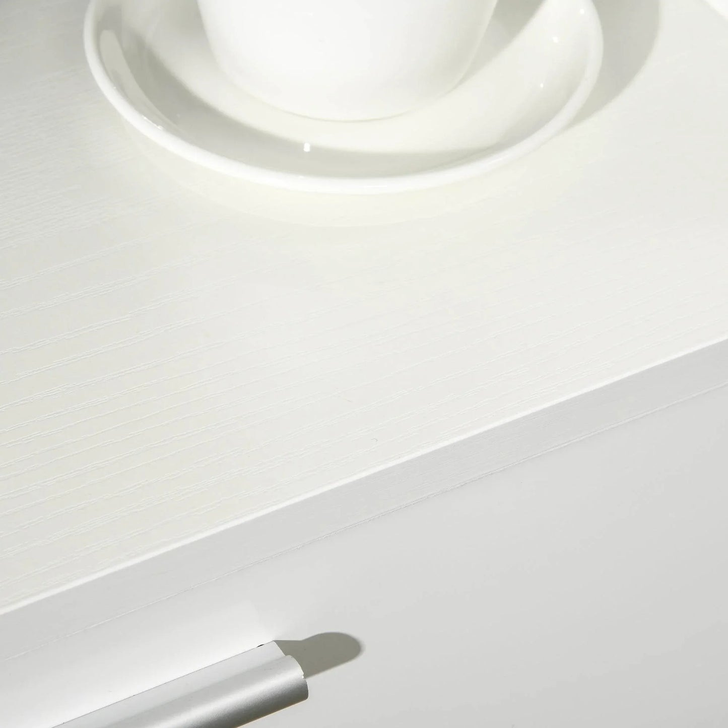 HOMCOM Modern White Kitchen Larder Cupboard: Freestanding Storage Unit with Shelving & Drawer, 166cm - ALL4U RETAILER LTD