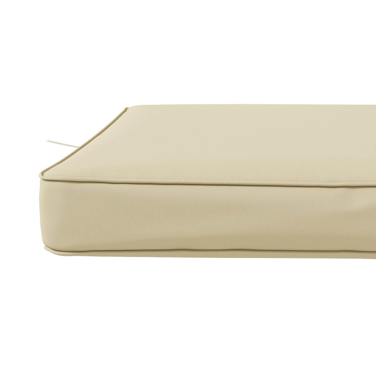 Outsunny Beige 4-Piece Patio Chair Cushion Set with Ties for Indoor/Outdoor Comfort - ALL4U RETAILER LTD