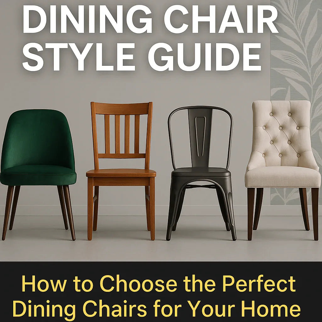 Dining Chair Style Guide: How to Choose the Perfect Dining Chairs for Your Home - ALL4U RETAILER LTD