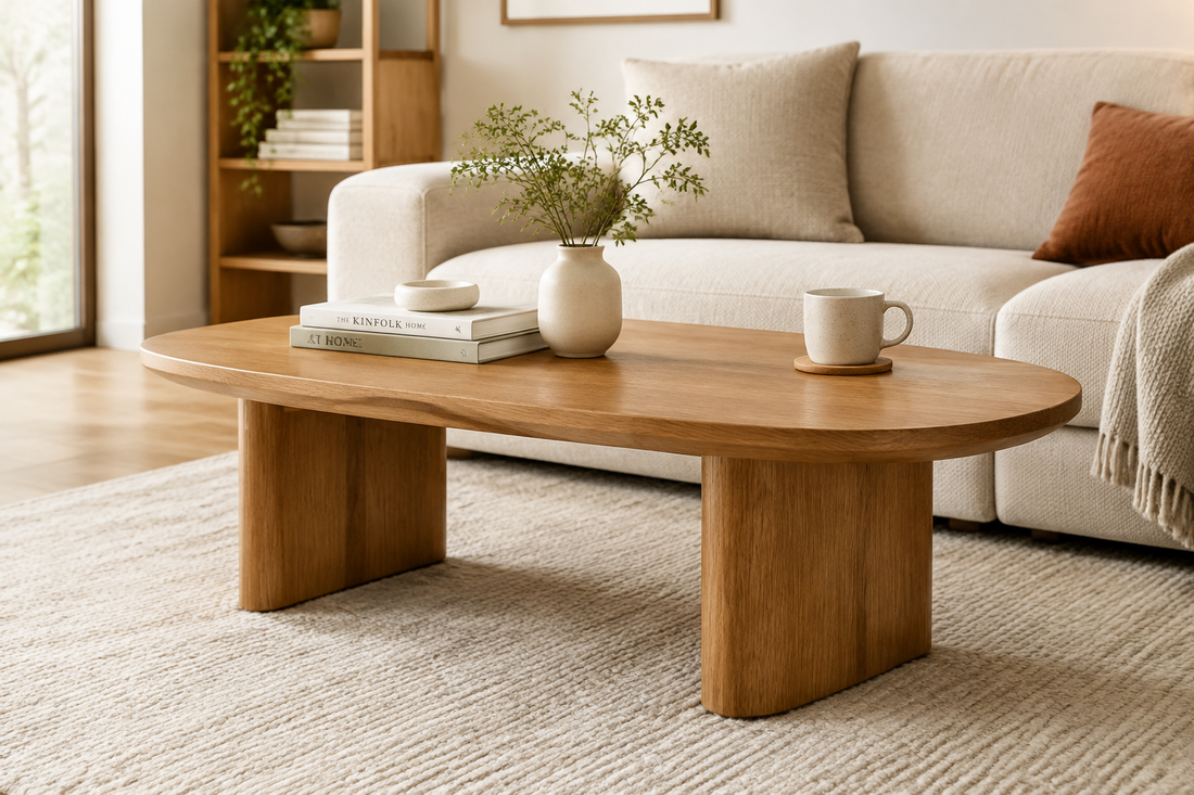 How to Choose the Right Coffee Table: Size, Shape, Style &amp; Placement Guide
