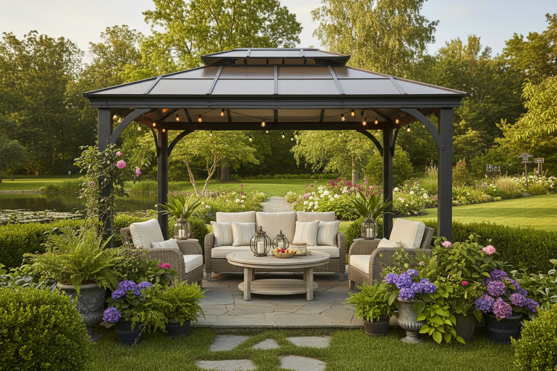Hard Top Gazebos: The Complete Guide to Creating a Year-Round Outdoor Living Space