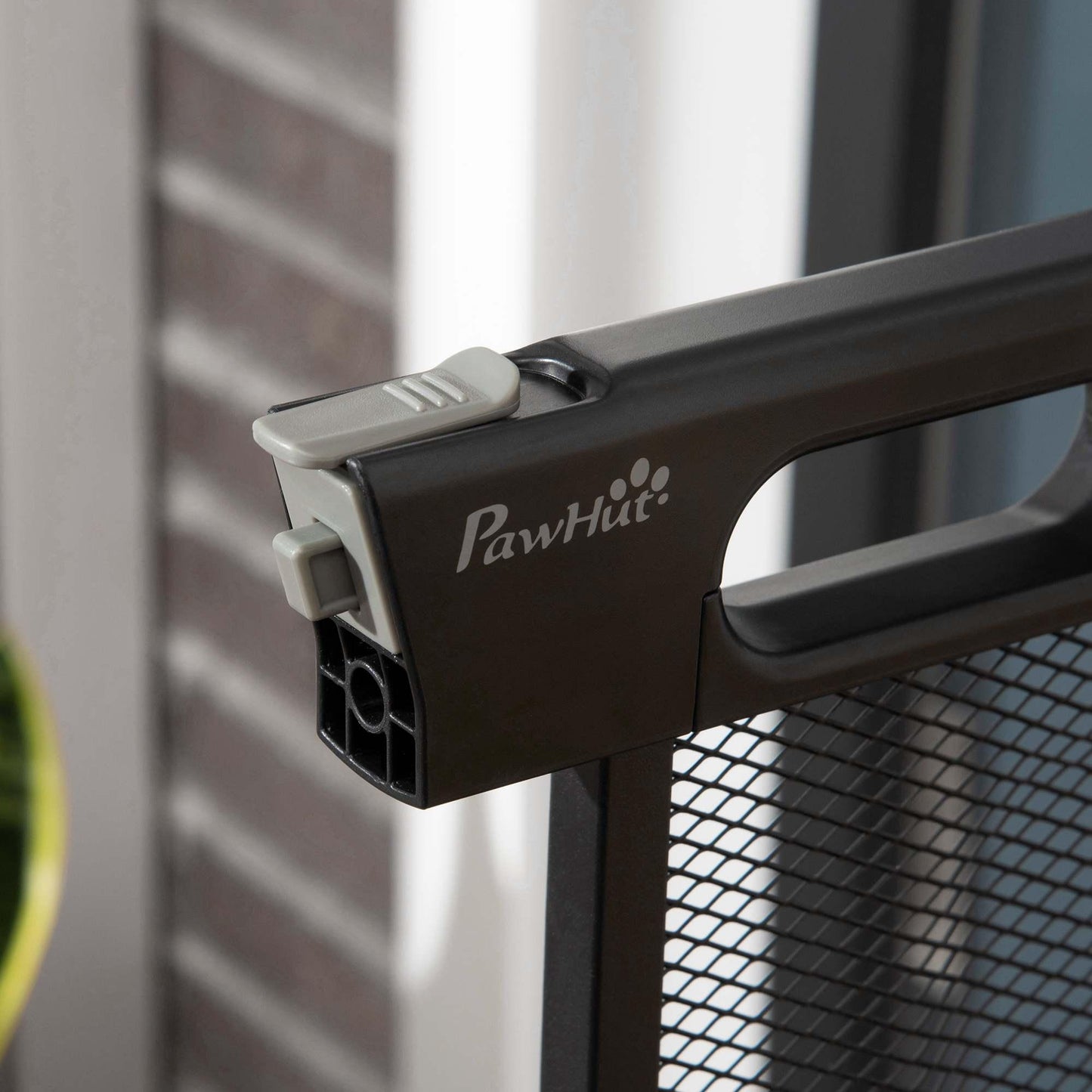 PawHut Auto Close Pet Gate: Secure, Easy Installation - ALL4U RETAILER LTD