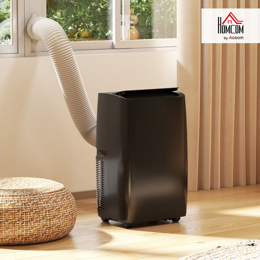 HOMCOM Portable Air Conditioner 14000 BTU 4 In 1 Unit Dehumidifier Cooling Fan With Child Lock For 40 Square Meters