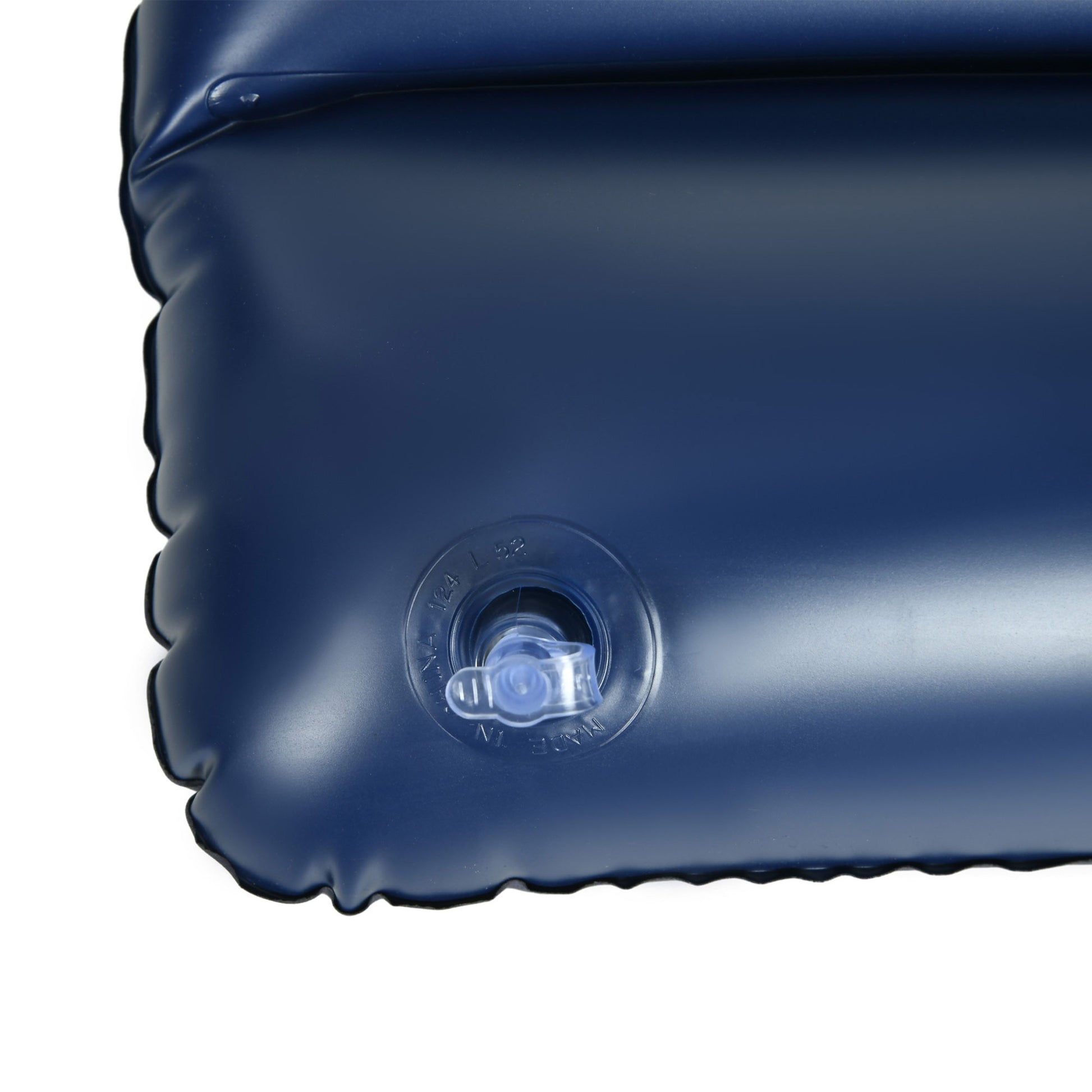 HOMCOM Inflatable Comfort: Queen-Size Air Mattress with Integrated Pump and Pillows, Azure Blue - ALL4U RETAILER LTD