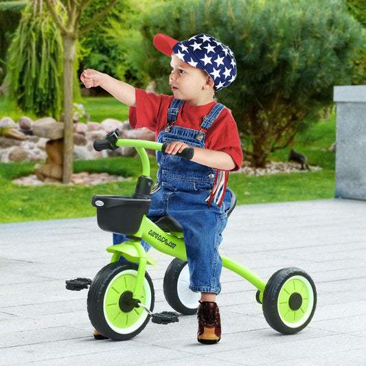 AIYAPLAY Kids Trike, Adjustable Seat, Bell, 2-5 Years - ALL4U RETAILER LTD