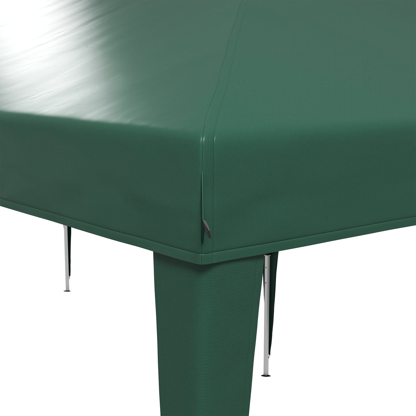 Outsunny 6 x 3 m Pop-Up Gazebo With Steel Frame Green Outdoor Shelter For Garden Parties