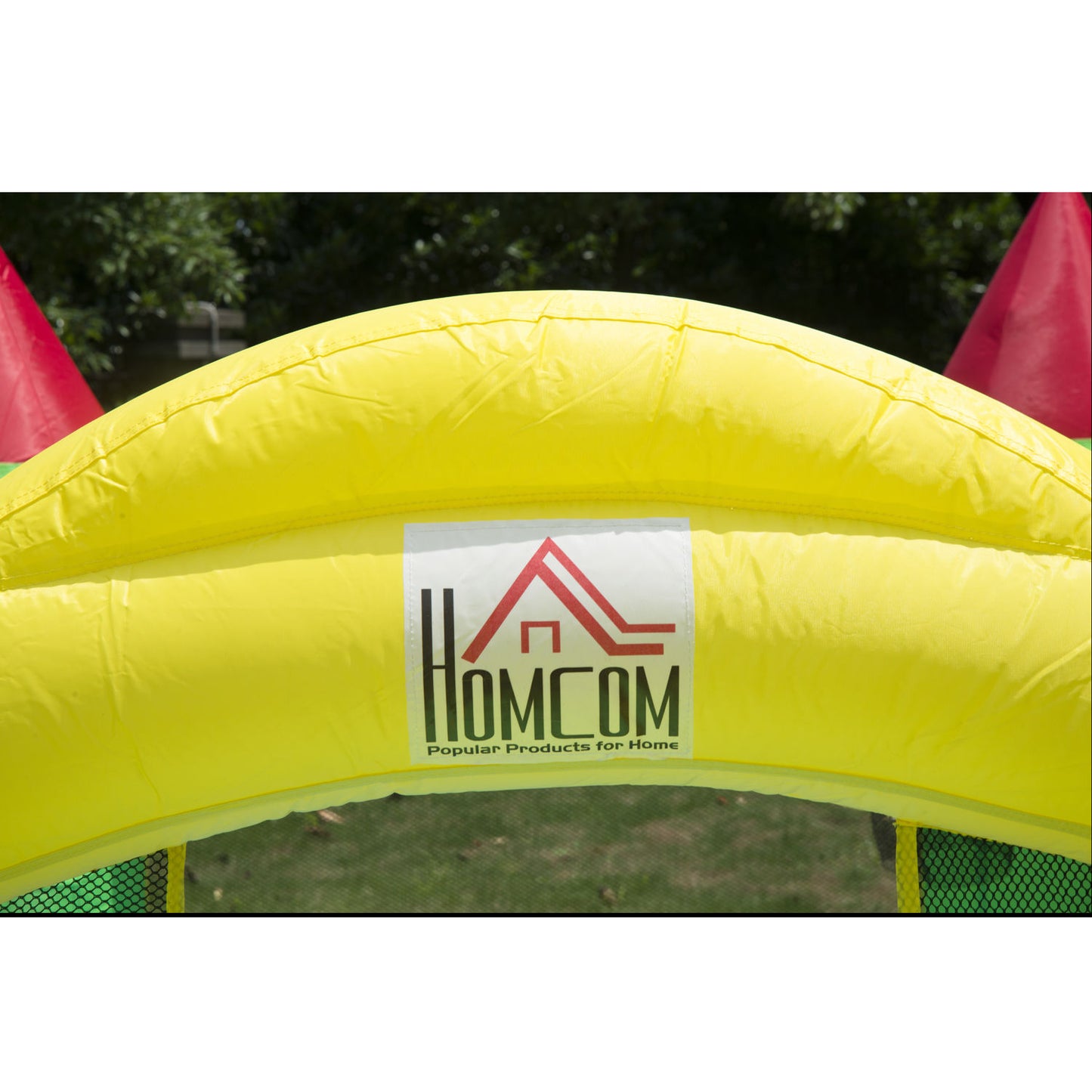 Outsunny Kids Inflatable Bouncing Castle with Blower for Indoor and Outdoor Fun - ALL4U RETAILER LTD