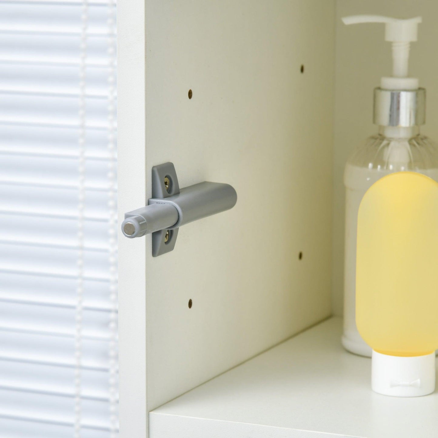 Kleankin White Tall Bathroom Cabinet with Adjustable Shelves and Storage Drawer - ALL4U RETAILER LTD