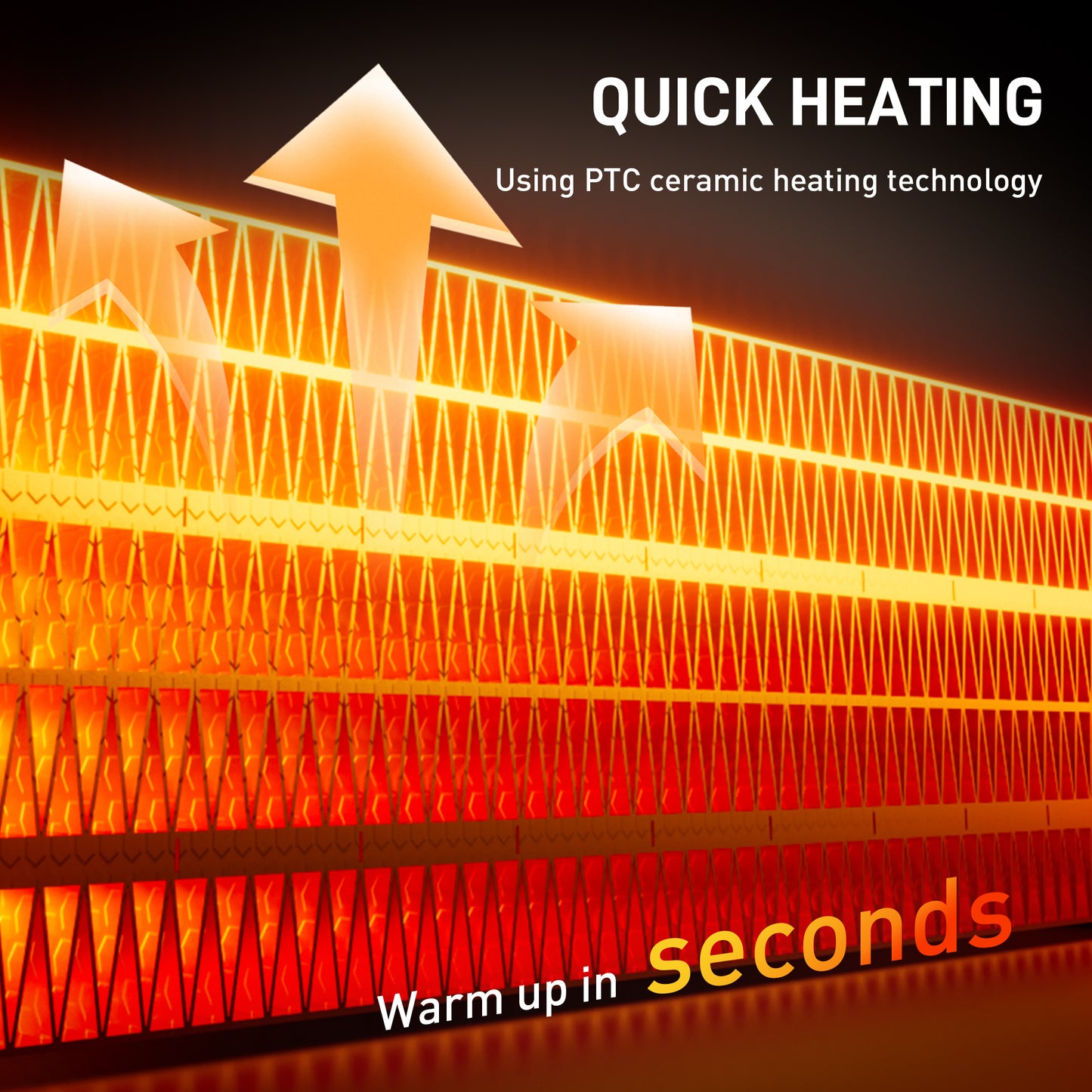 HOMCOM 2000W Ceramic Electric Heater With Fan And Oscillation Smart Timer Overheat And Tip Over Protection Black
