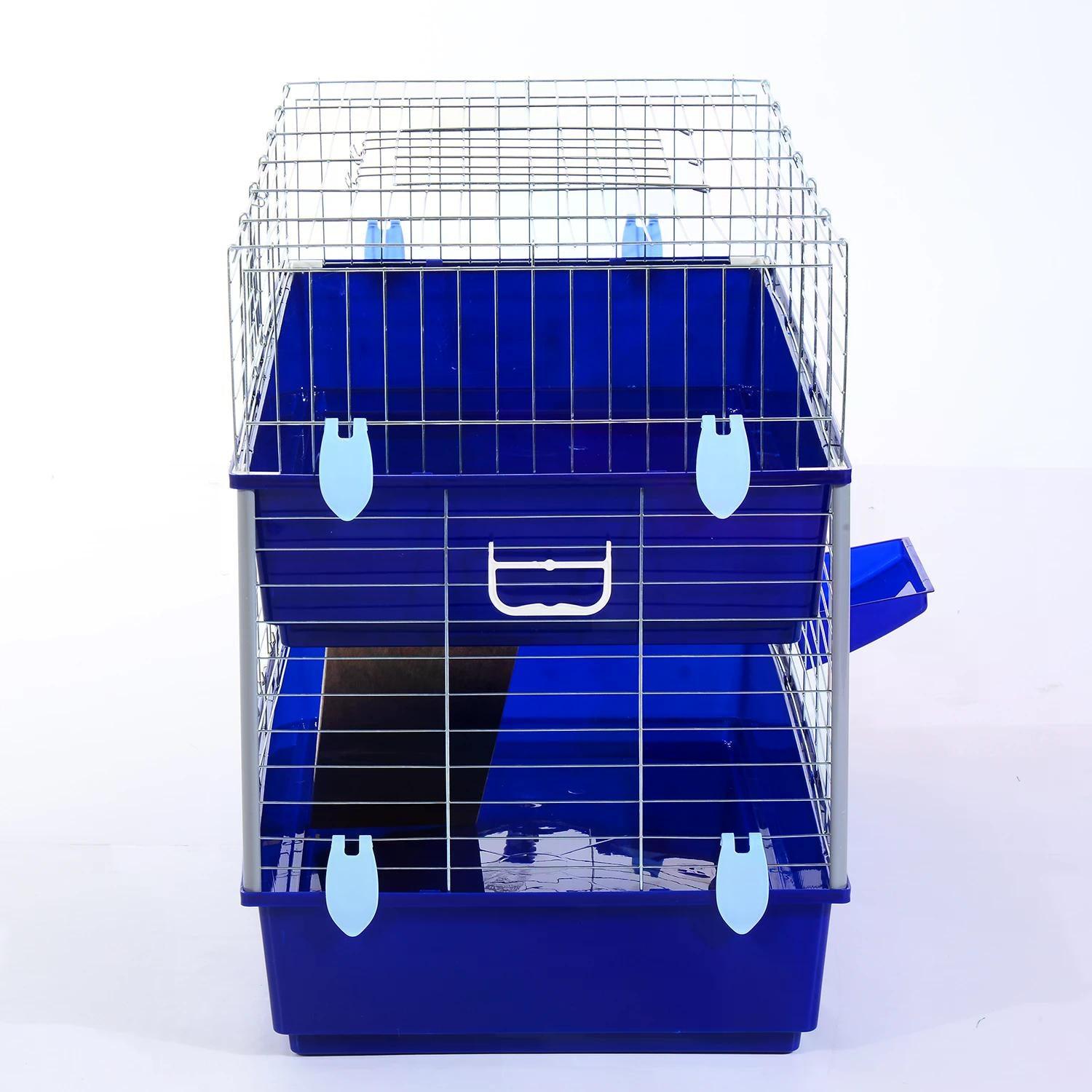 PawHut Small Animal Hutch (118 x 79 x 58cm) - ALL4U RETAILER LTD