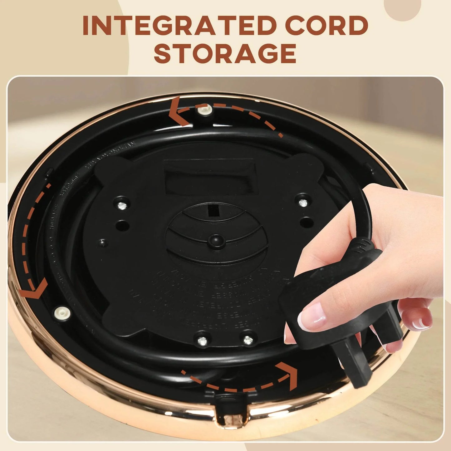 HOMCOM Rapid Boil 1.7L Electric Kettle with Auto Shut-off, 360° Swivel Base, and Removable Anti-scale Filter - Black Water Ripple Design - ALL4U RETAILER LTD