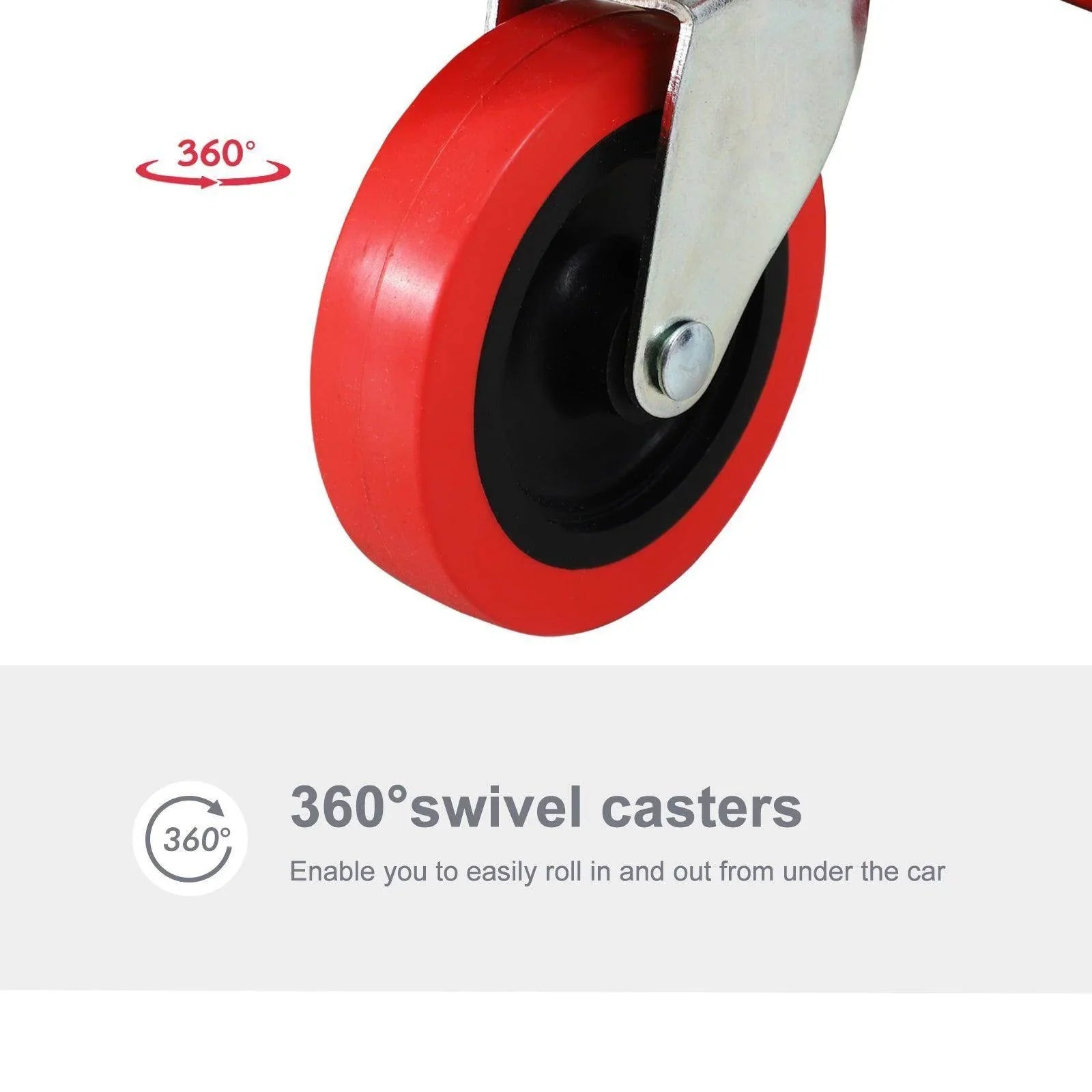 DURHAND Car Mechanic Creeper Tool Tray - Rolling Garage Assistance - ALL4U RETAILER LTD