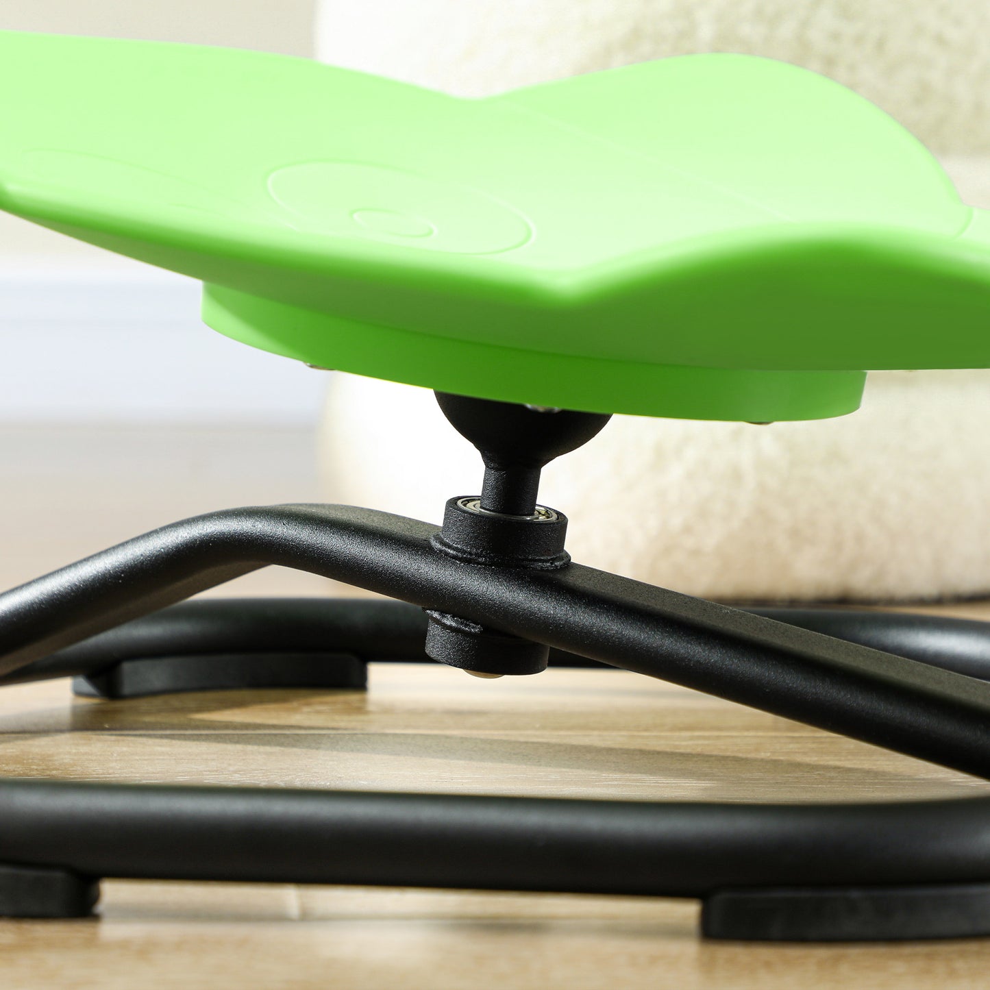 AIYAPLAY Elephant Shaped Spinning Chair For Autism Ages 3 To 6 Green Sensory Seat