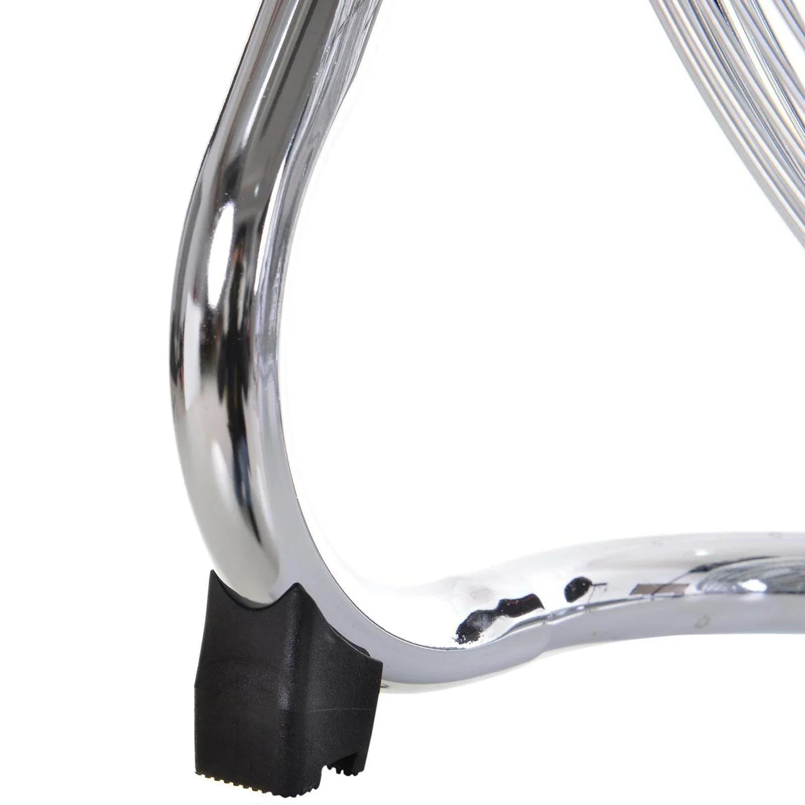 HOMCOM 20 Chrome Silver Adjustable Floor Fan - ALL4U RETAILER LTD