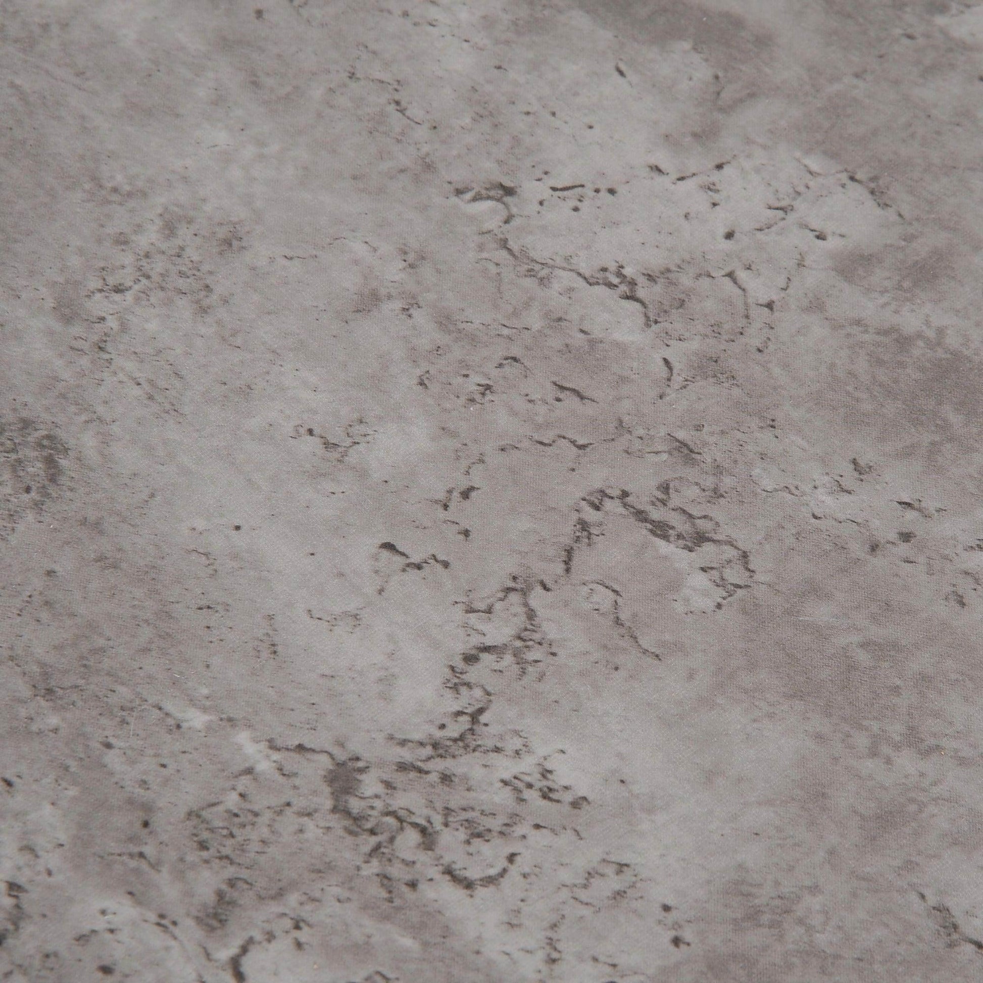 HOMCOM 2 Tier Round Side Table - Cement - ALL4U RETAILER LTD