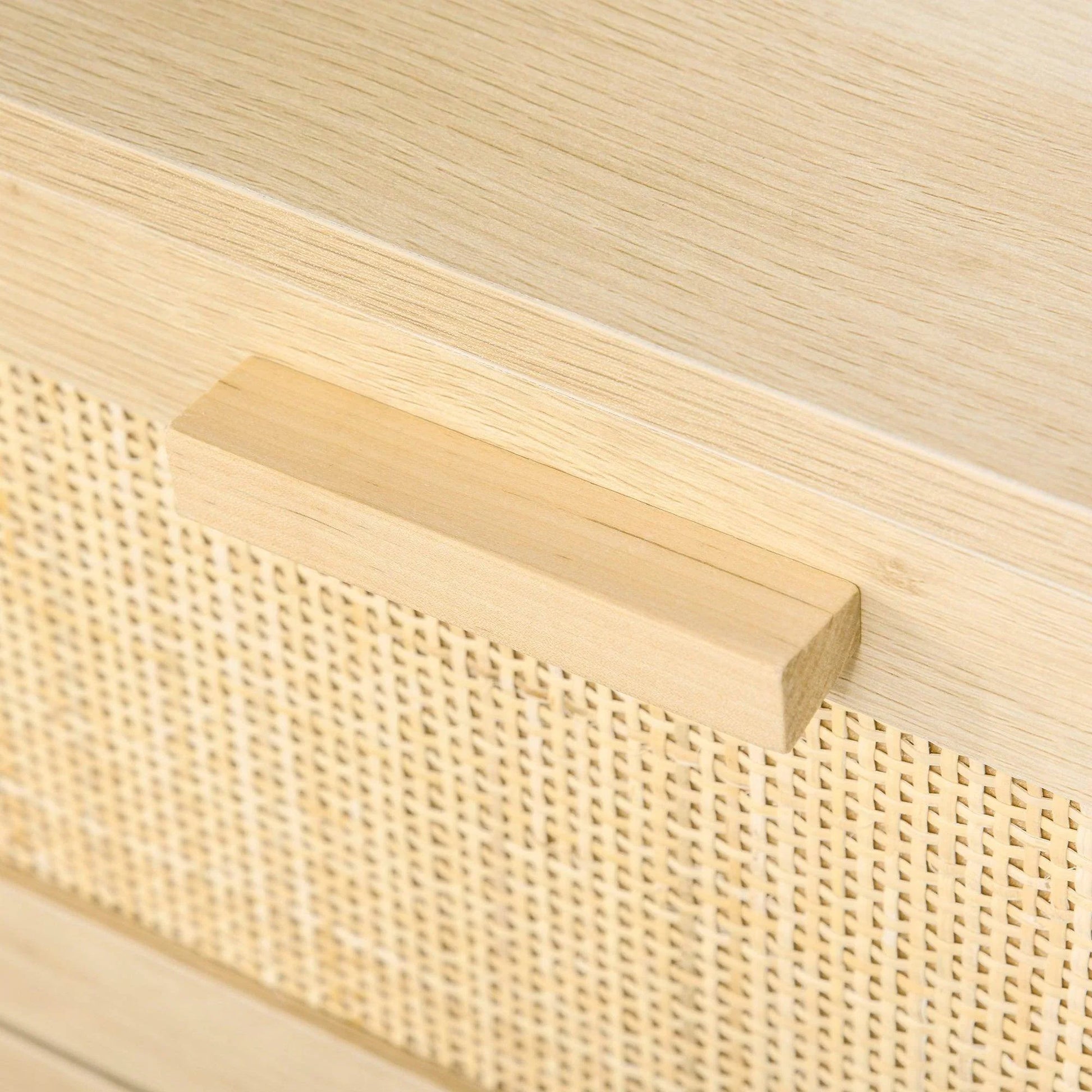 HOMCOM 3-Drawer Wooden Storage Unit - ALL4U RETAILER LTD