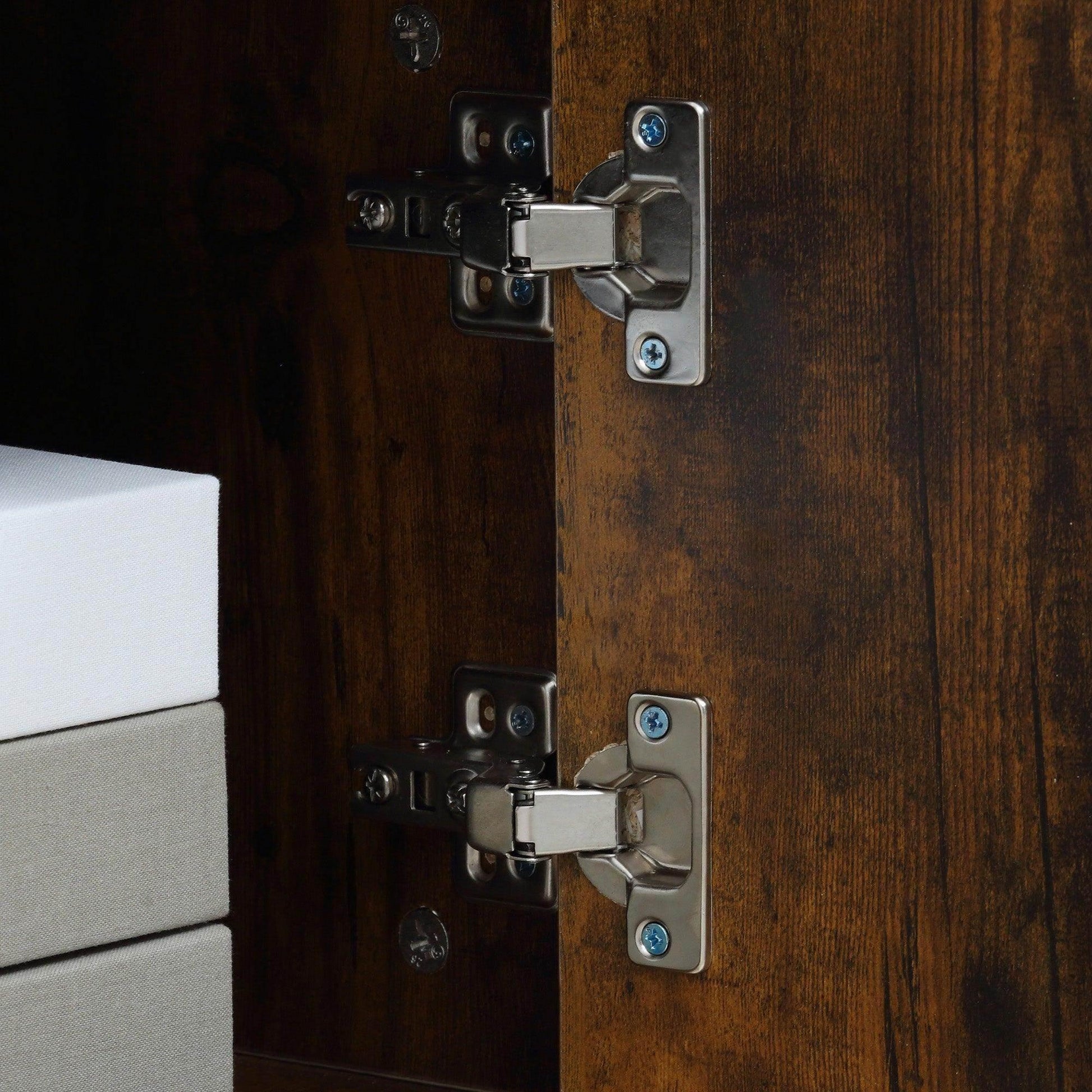 HOMCOM 55 TV Stand with Cupboard and Shelves - ALL4U RETAILER LTD