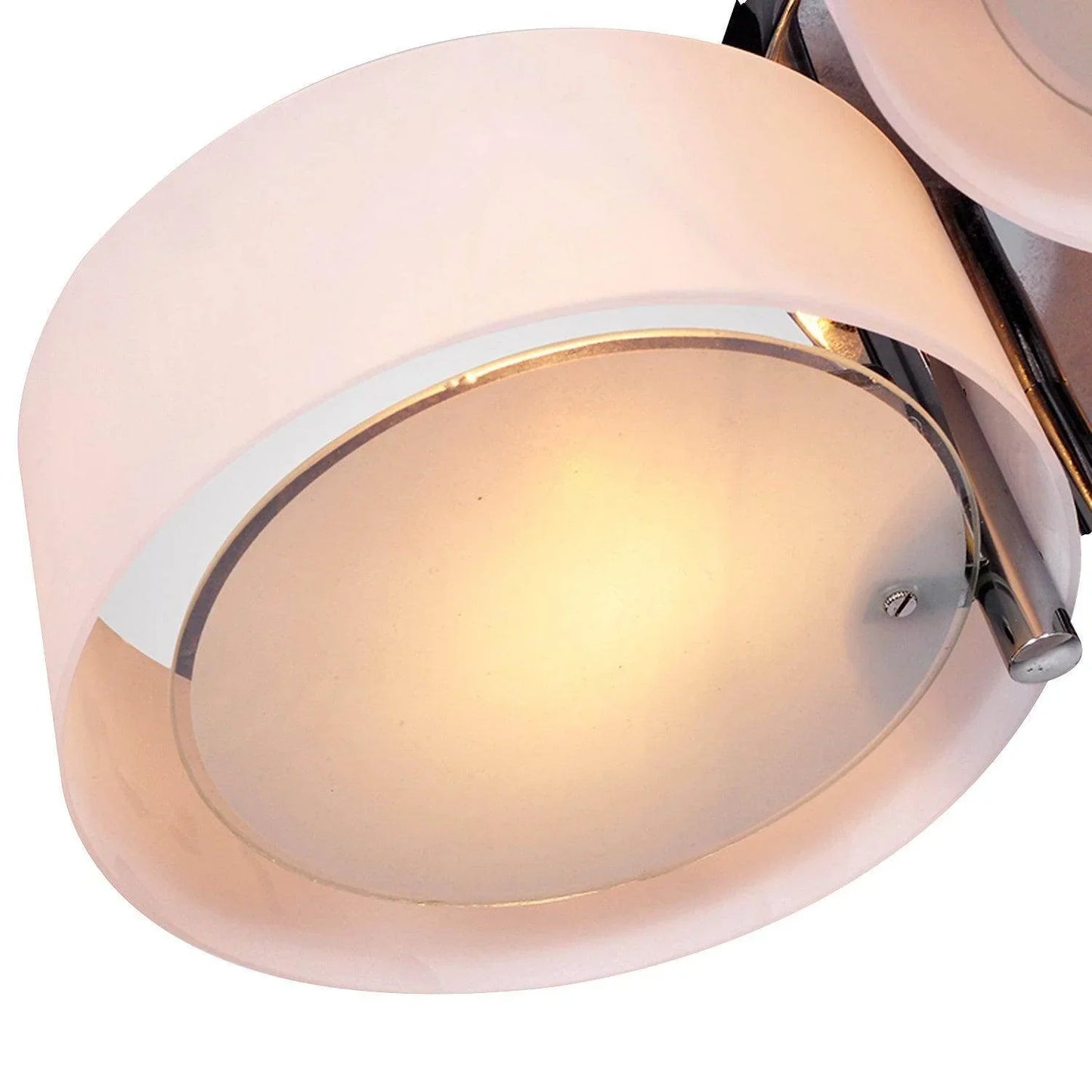HOMCOM Acrylic Pendant Chandelier with Chrome Finish - ALL4U RETAILER LTD