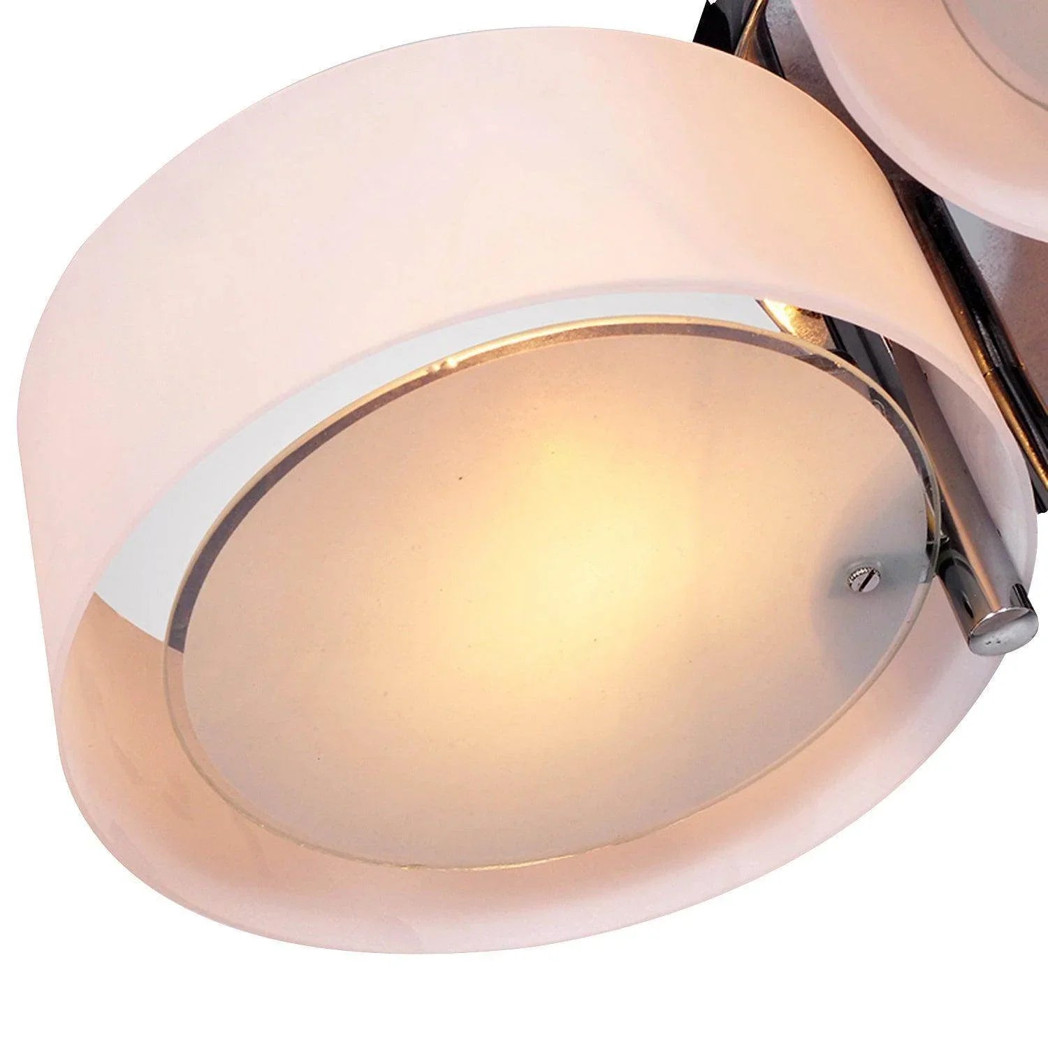 HOMCOM Acrylic Pendant Chandelier with Chrome Finish - ALL4U RETAILER LTD