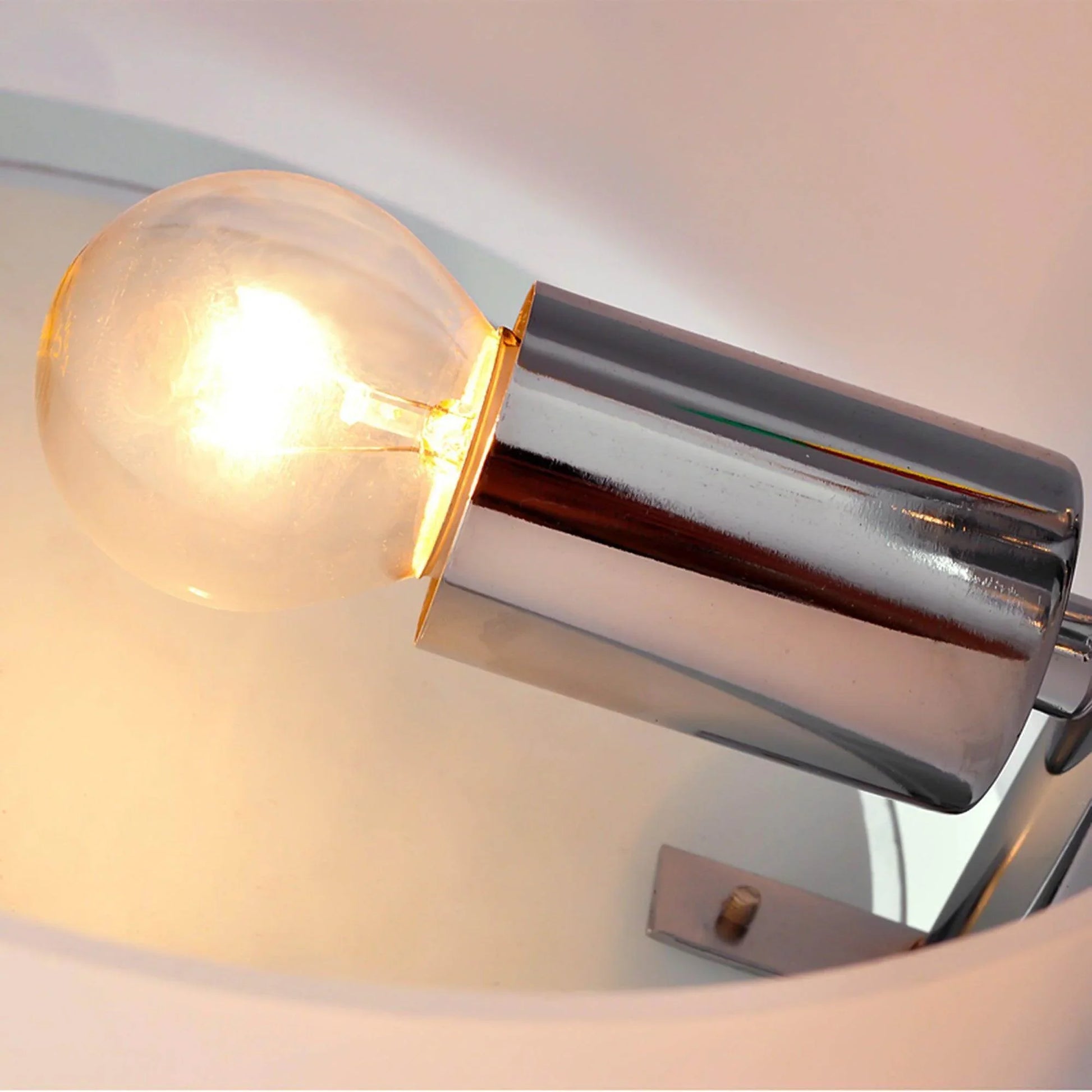 HOMCOM Acrylic Pendant Chandelier with Chrome Finish - ALL4U RETAILER LTD