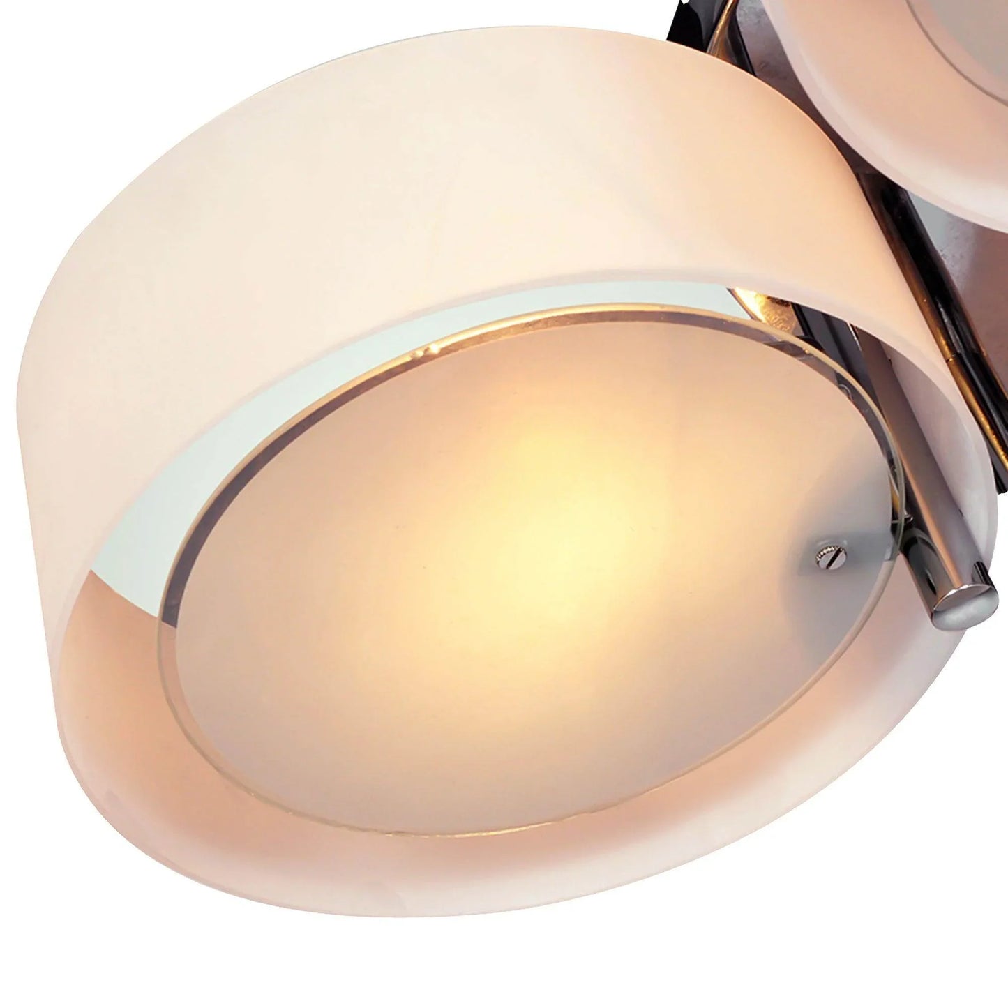 HOMCOM Acrylic Pendant Chandelier with Chrome Finish - ALL4U RETAILER LTD