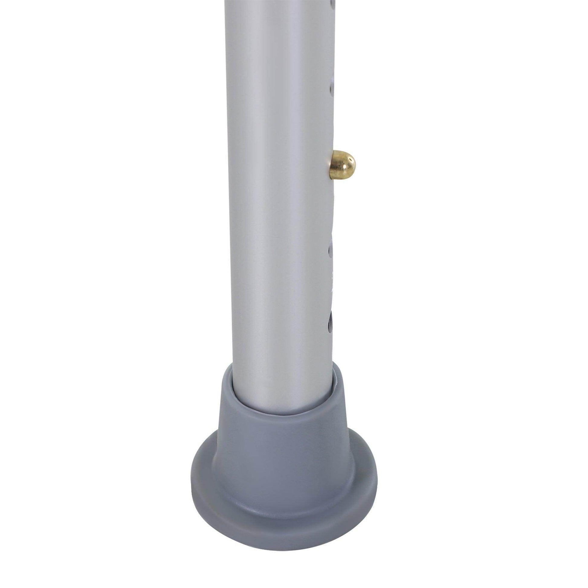 HOMCOM Adjustable Aluminium Bath Chair - Blue - ALL4U RETAILER LTD