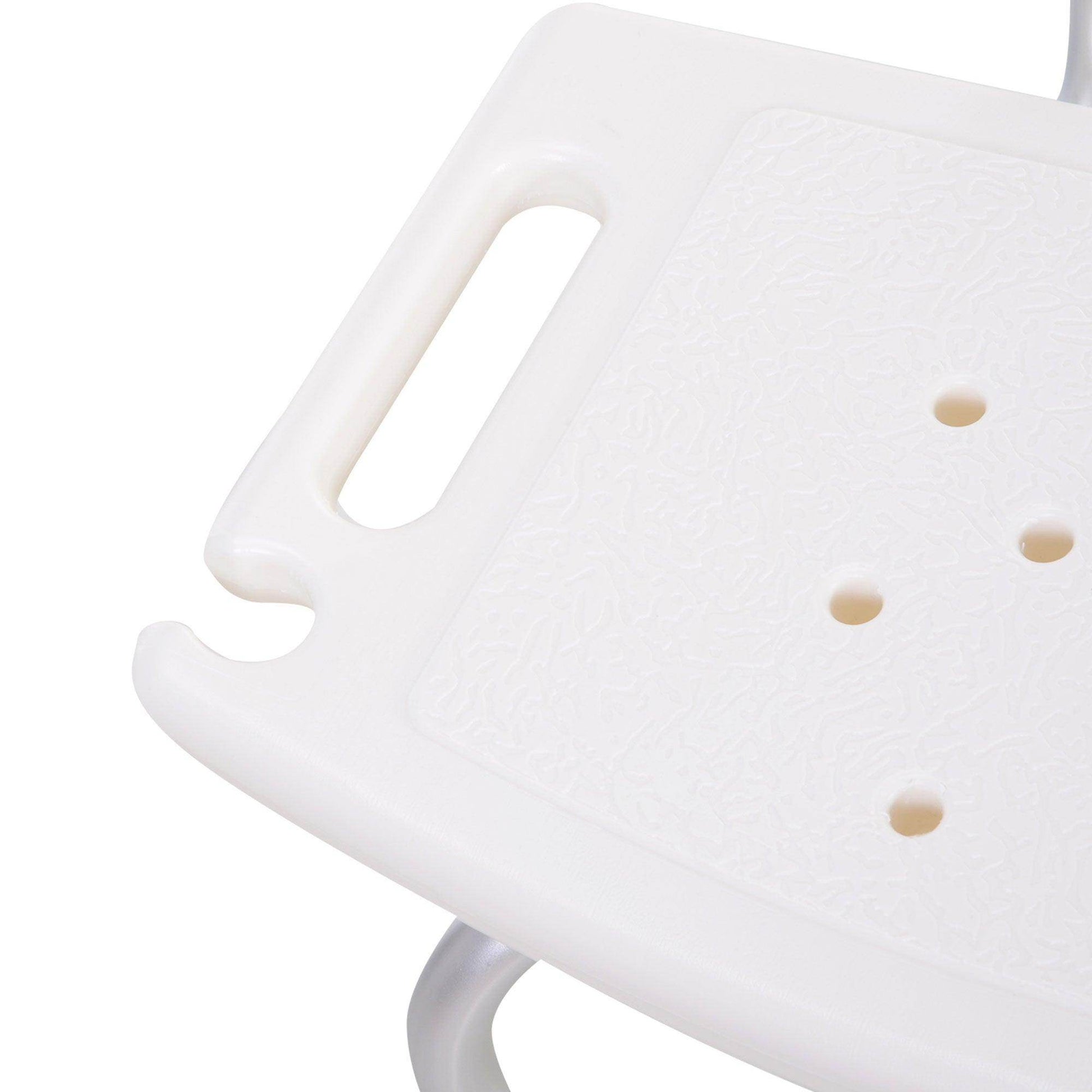 HOMCOM Adjustable Bath Stool - Elderly Shower Safety - ALL4U RETAILER LTD