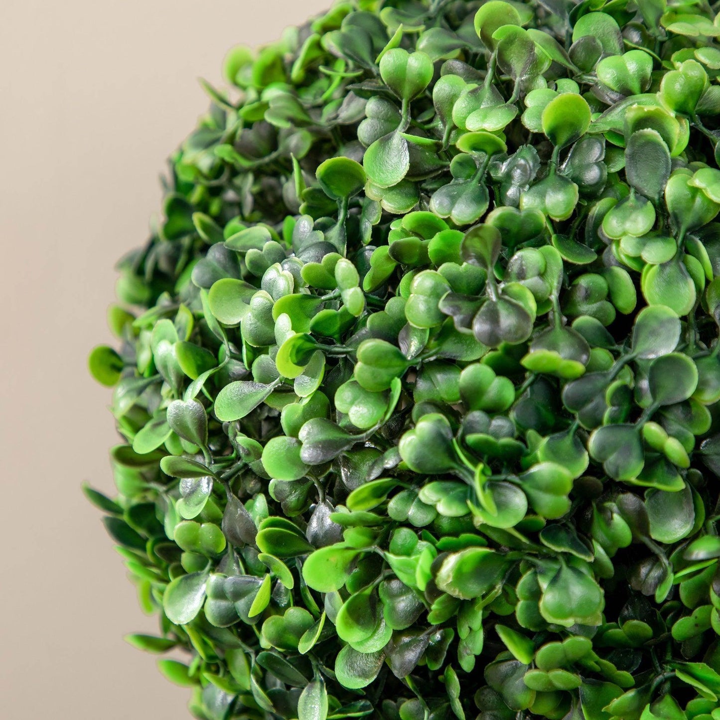 HOMCOM Artificial Boxwood Ball Trees - Set of 2 for Home - ALL4U RETAILER LTD