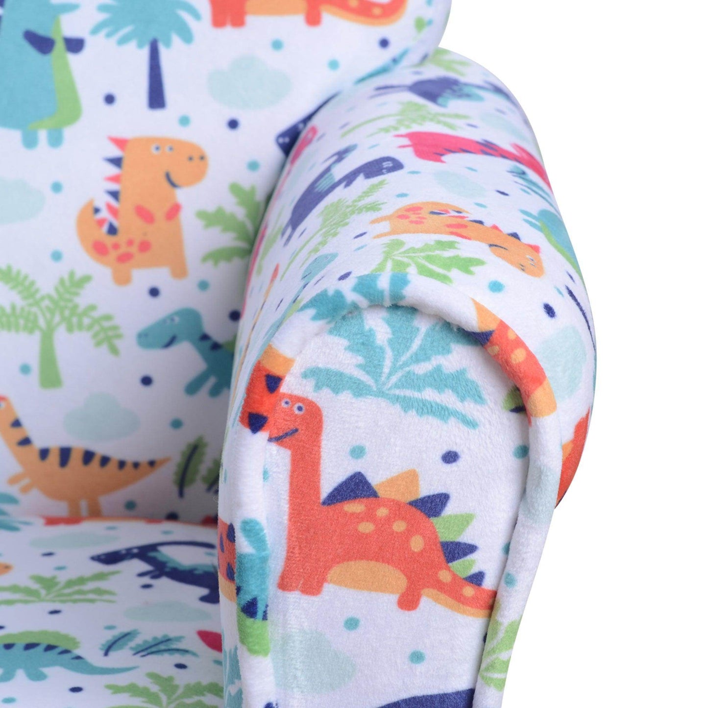 HOMCOM Children Armchair - Dinosaur Patterned Tub Seat - ALL4U RETAILER LTD