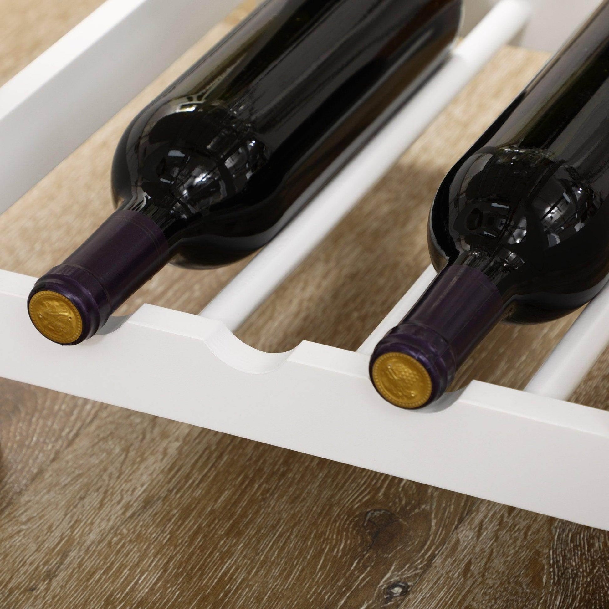 HOMCOM Compact Kitchen Bar Set with Storage and Wine Rack - ALL4U RETAILER LTD