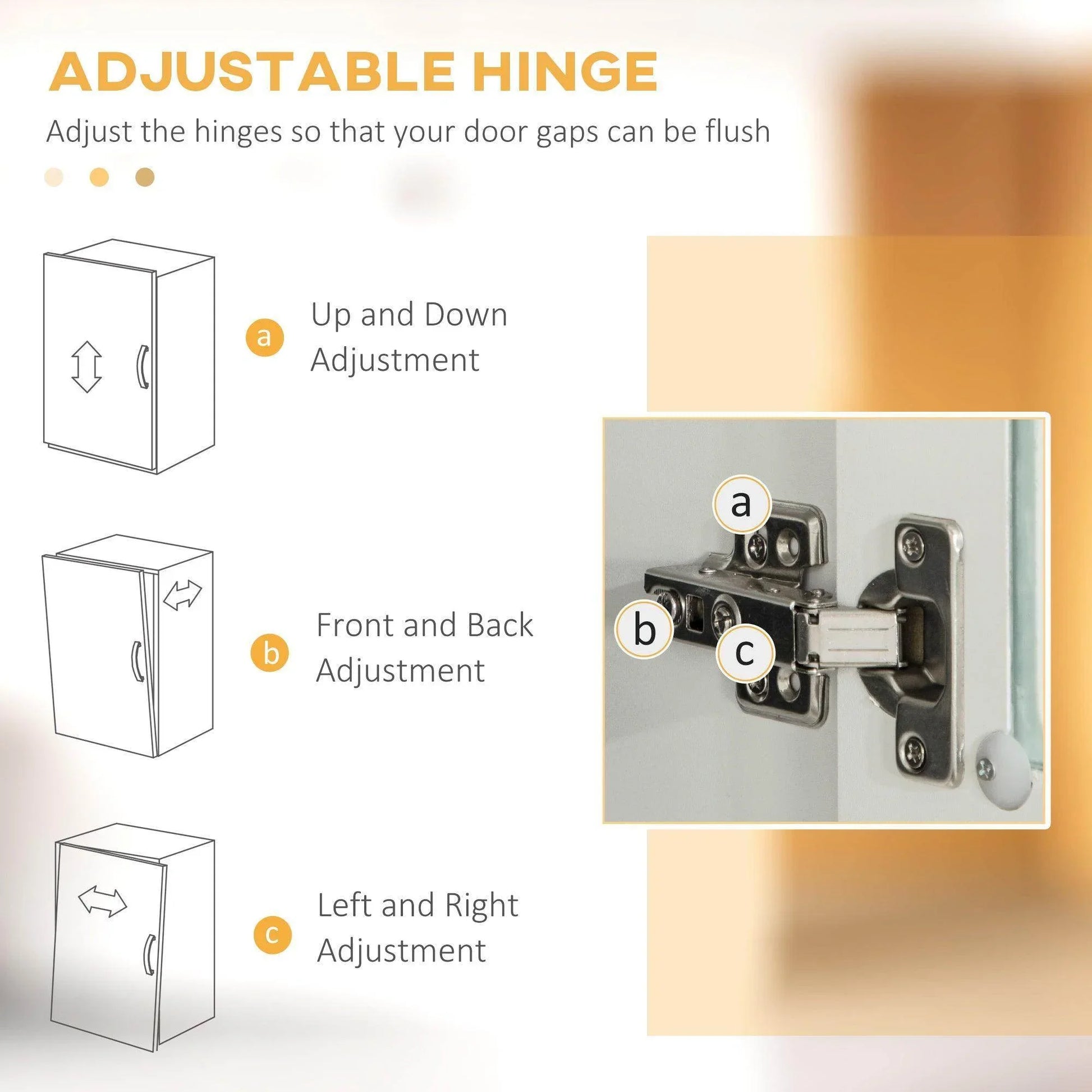 HOMCOM Freestanding Kitchen Cupboard with 2 Shelves and Drawers - ALL4U RETAILER LTD