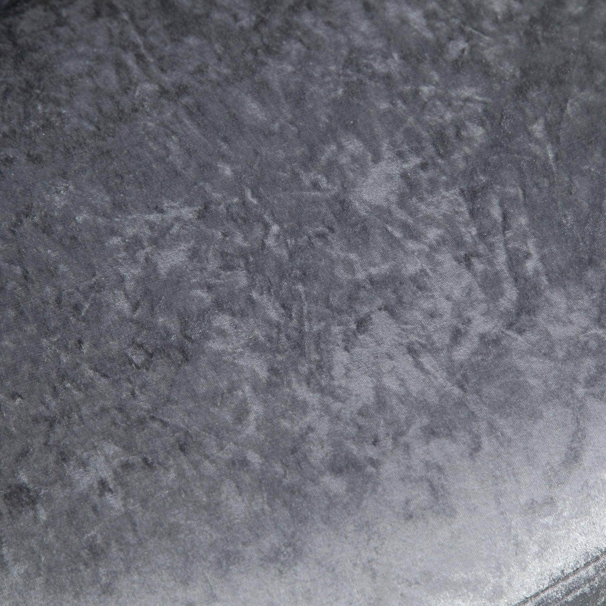 HOMCOM Grey Velvet Dressing Chair with Wooden Legs - ALL4U RETAILER LTD