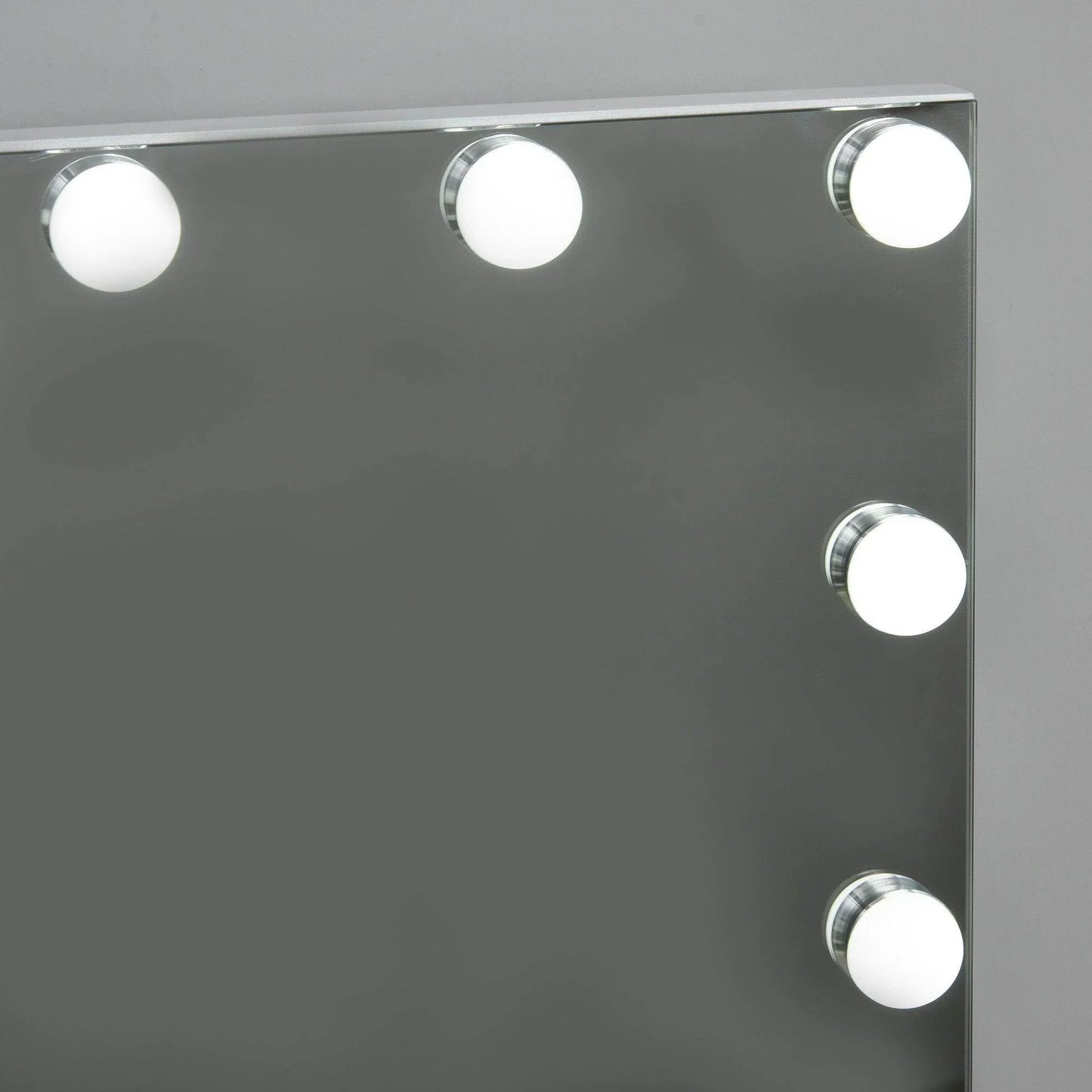 HOMCOM Hollywood Vanity Mirror with Dimmable Lights - ALL4U RETAILER LTD