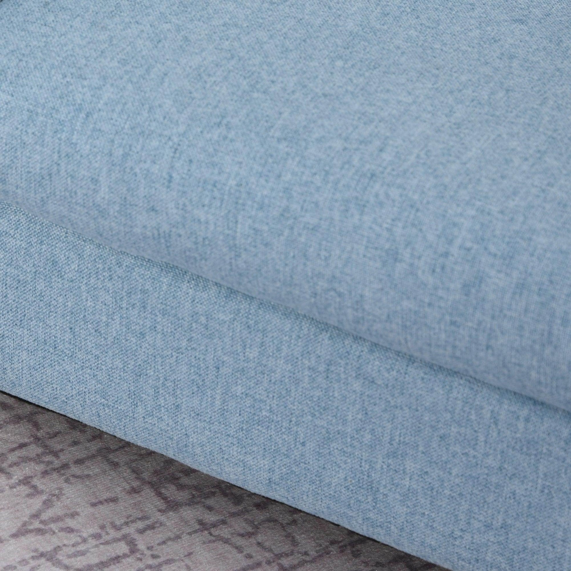 HOMCOM Kids Blue Armchair with Wood Frame and High Back - ALL4U RETAILER LTD