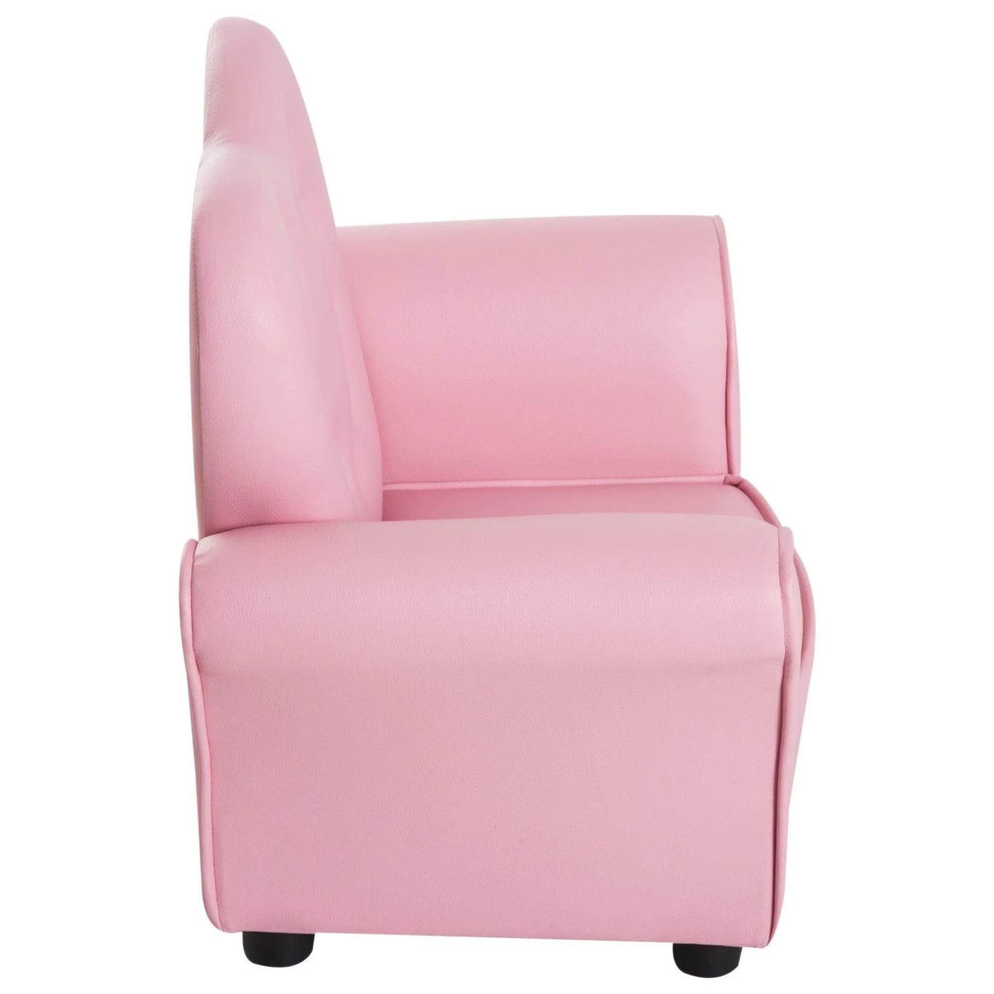 HOMCOM Kids Mini Sofa Children Armchair Seating Chair Girl Princess Sponge - ALL4U RETAILER LTD