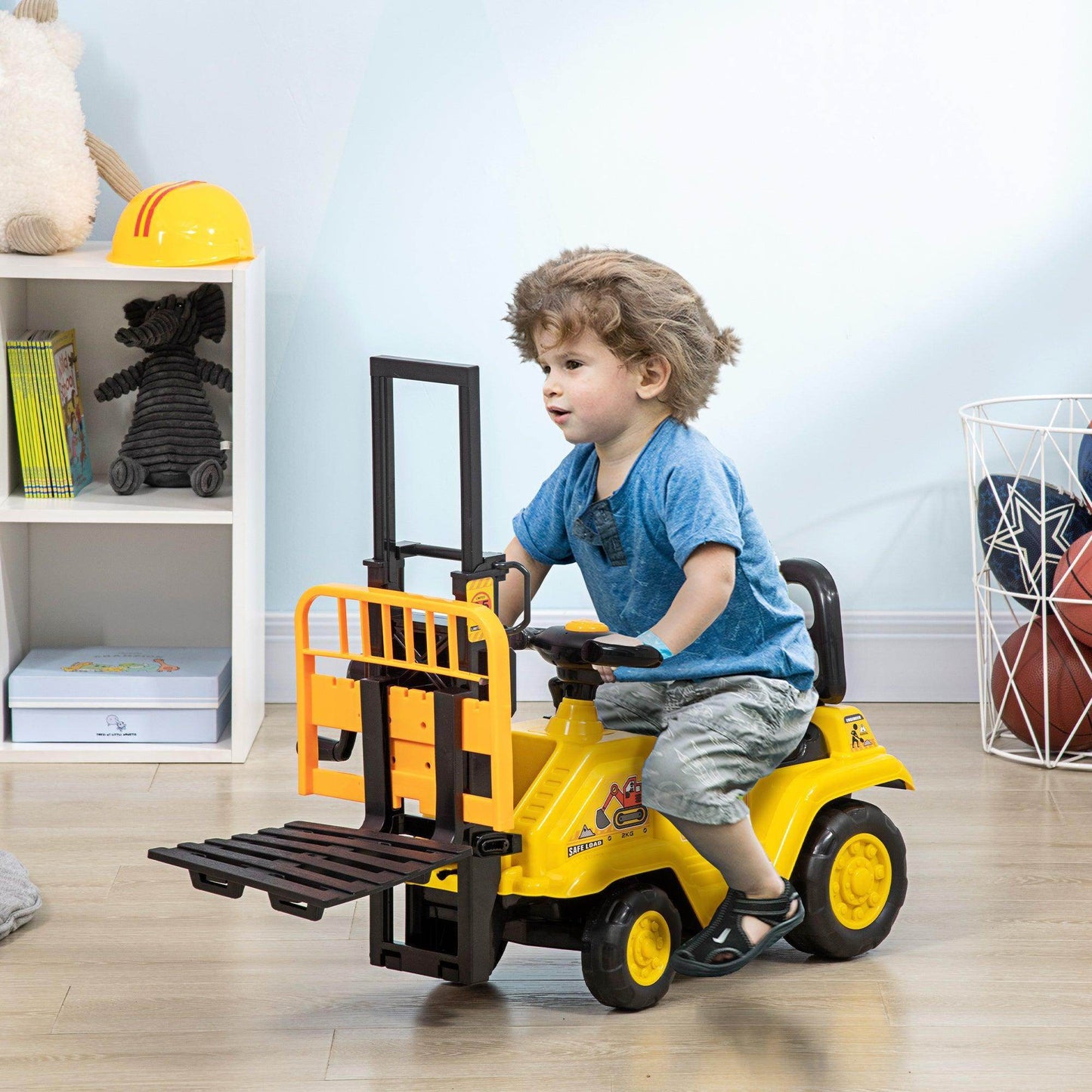 HOMCOM Kids Ride on Forklift Truck - ALL4U RETAILER LTD