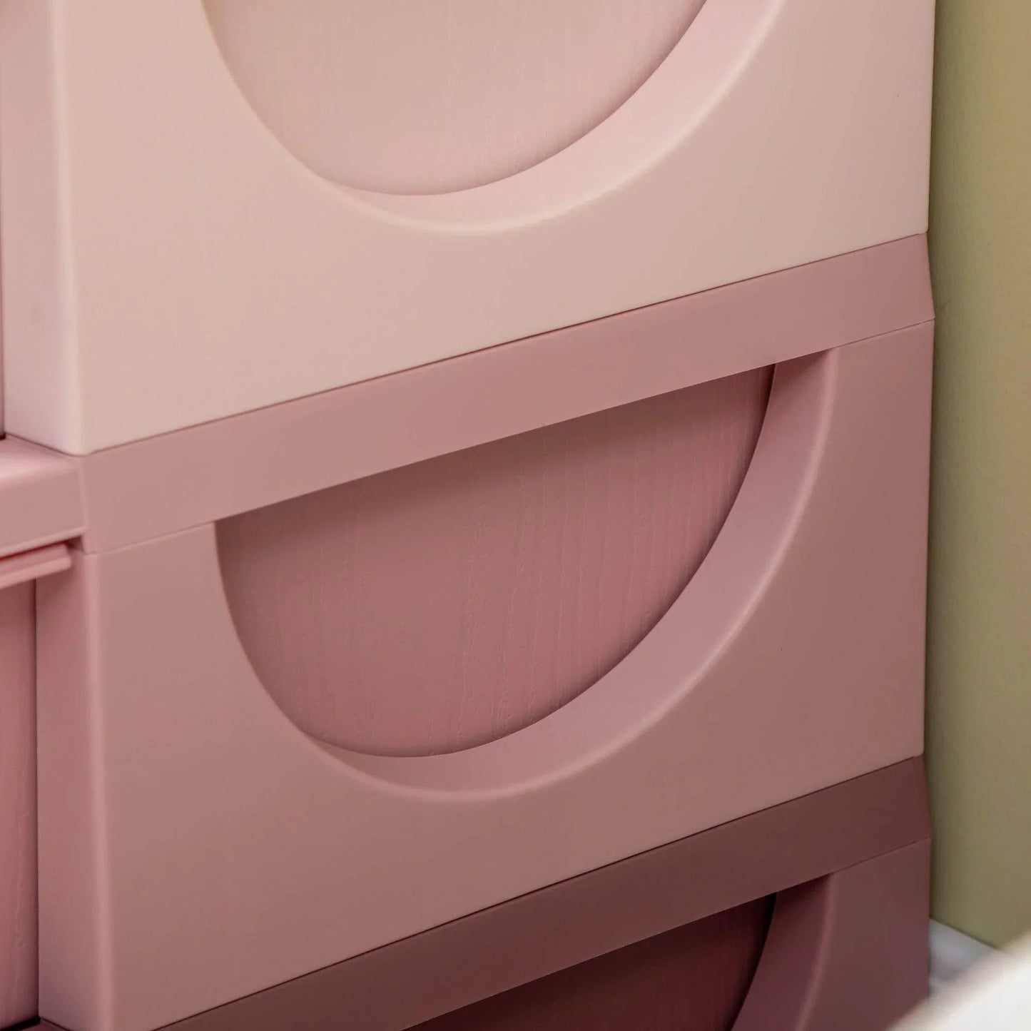 HOMCOM Kids Storage Units with Drawers - Pink - ALL4U RETAILER LTD