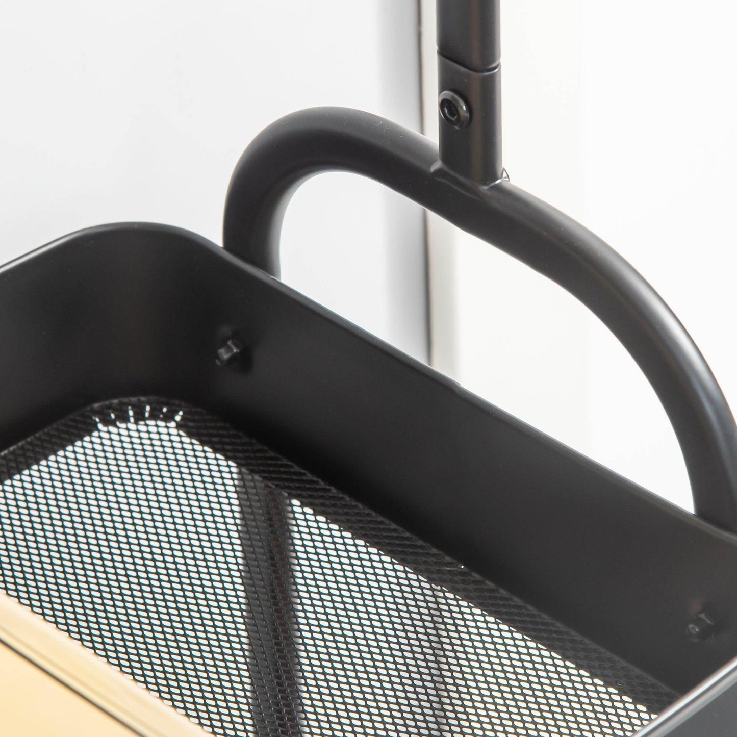 HOMCOM Metal Clothes Rack with Shoe Storage - ALL4U RETAILER LTD