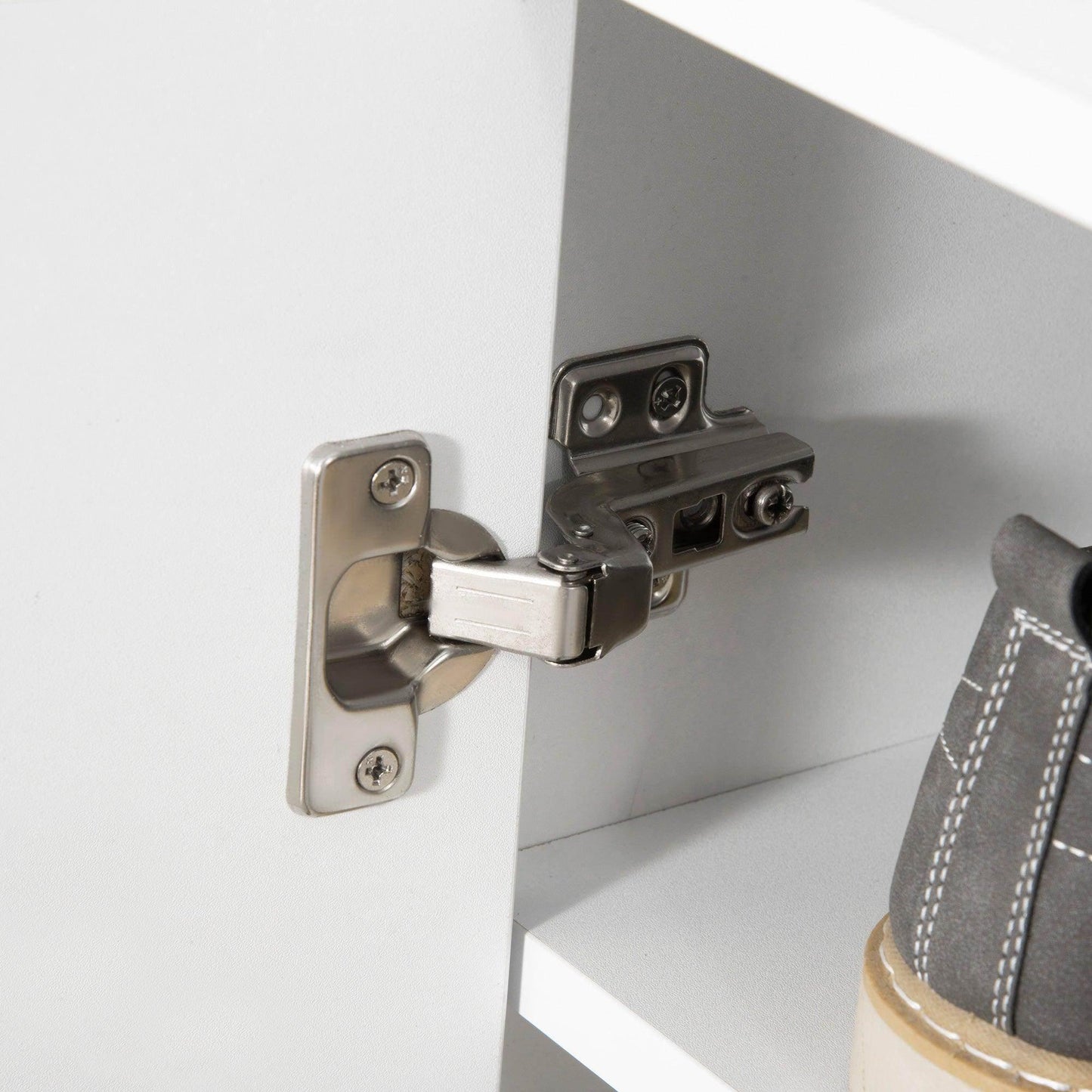 HOMCOM Modern Shoe Cabinet Storage Organiser - ALL4U RETAILER LTD