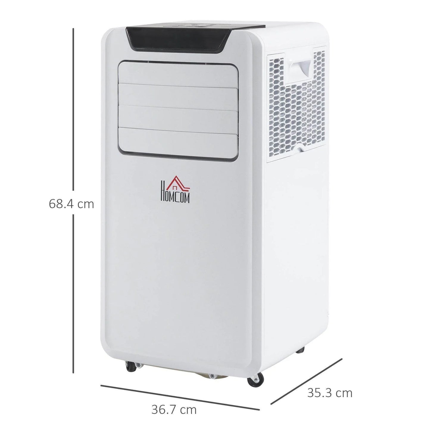 HOMCOM Portable AC Unit - 10000 BTU Cooling - ALL4U RETAILER LTD