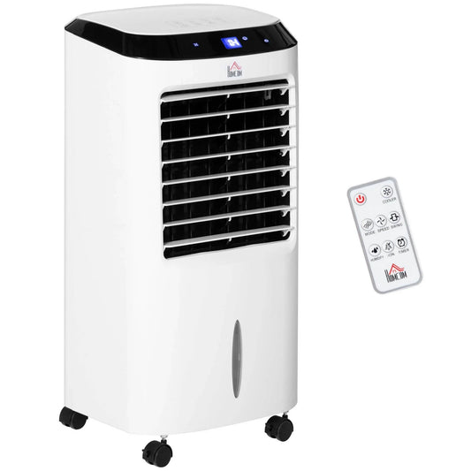 HOMCOM Portable Air Cooler with Remote and Timer - ALL4U RETAILER LTD