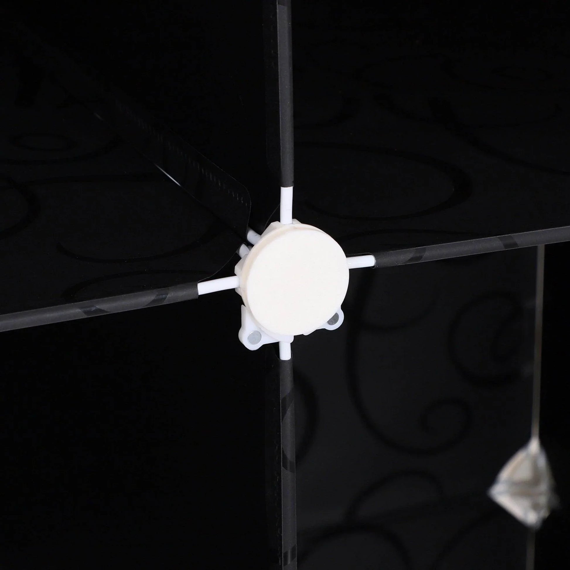 HOMCOM Portable Wardrobe Closet - Stylish Modular Clothes Storage - ALL4U RETAILER LTD